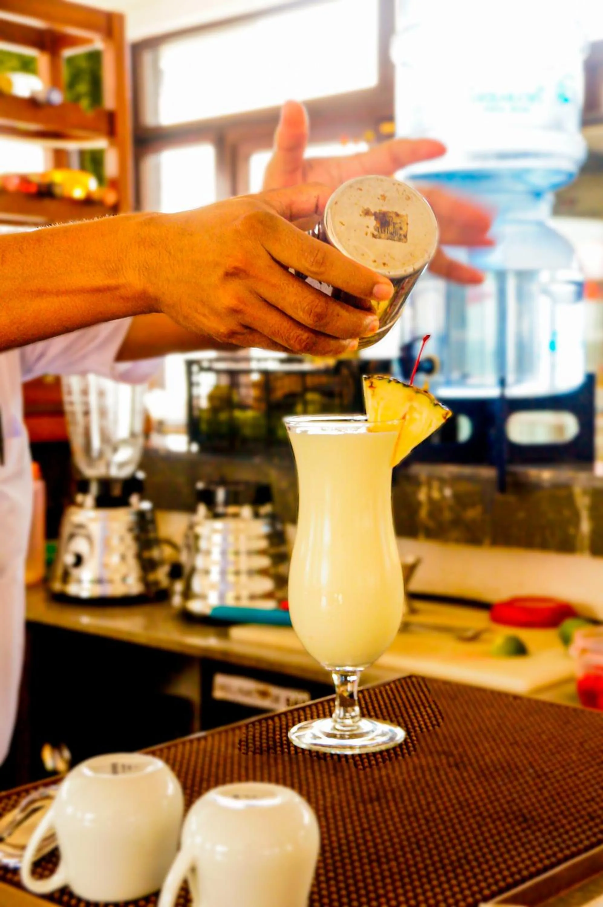 Drinks in Hotel Mi Paraíso Río Dulce