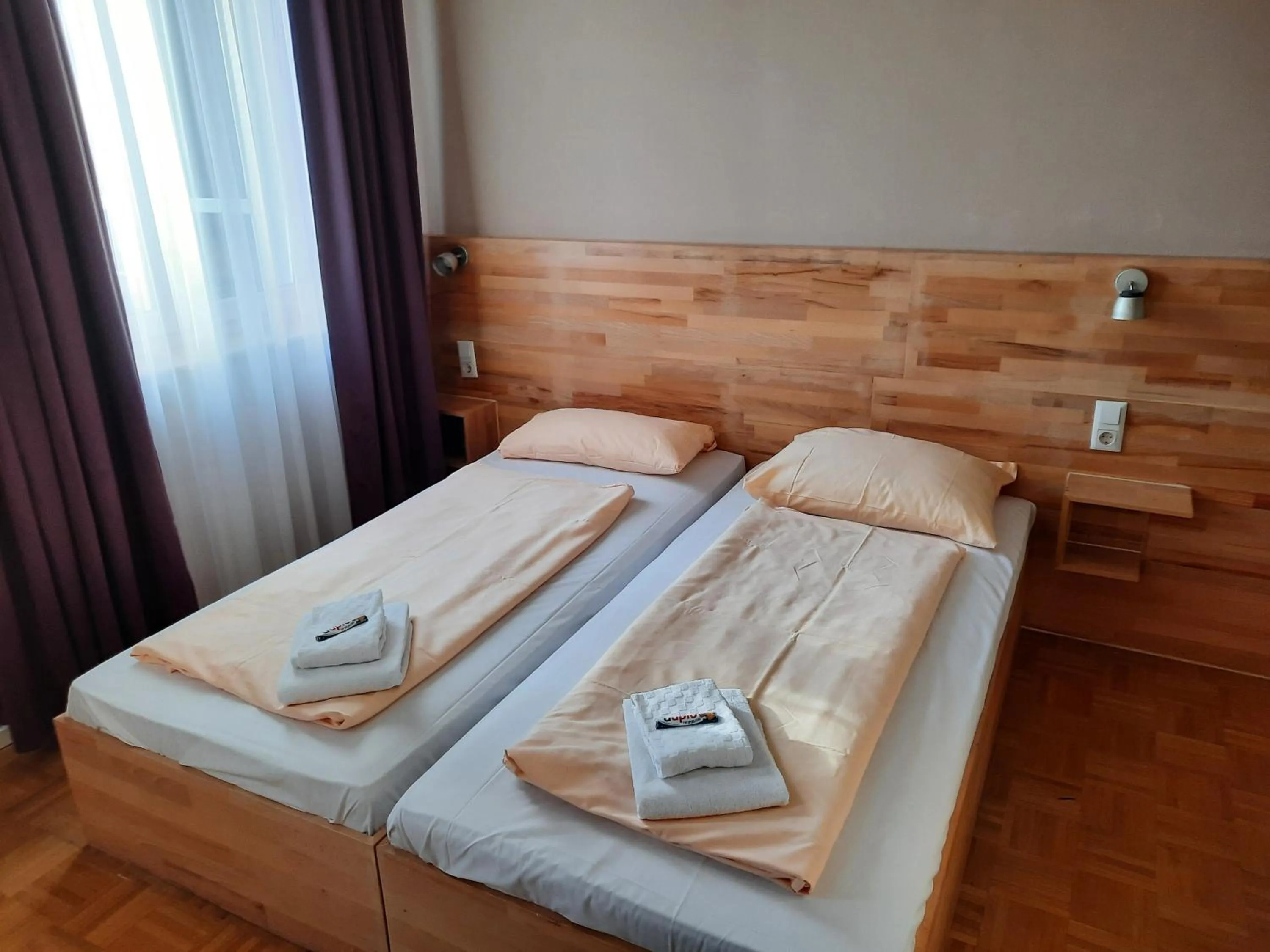 Bed in Hotel Residenz Duesseldorf