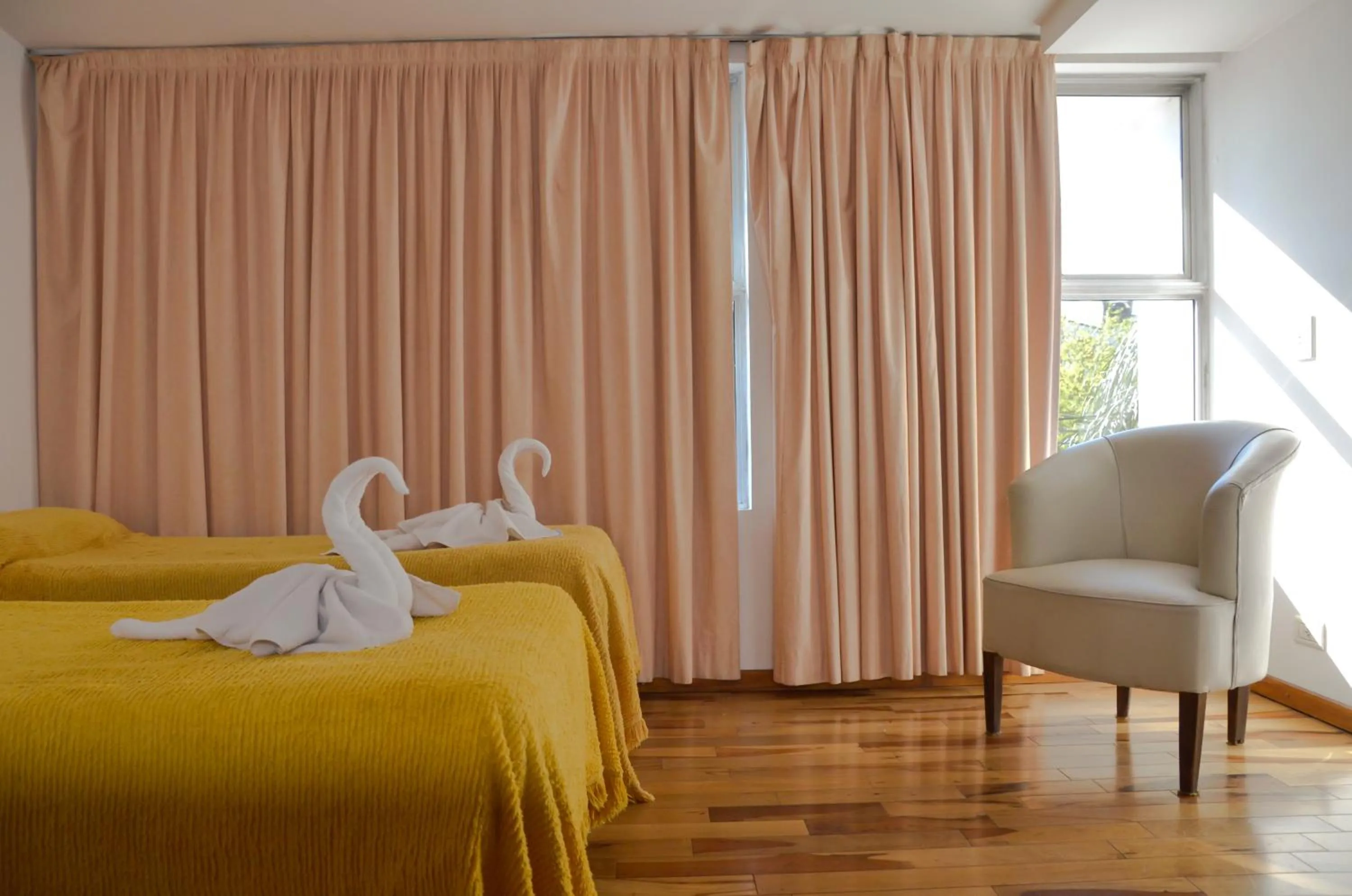 Bed in Hotel Ananque