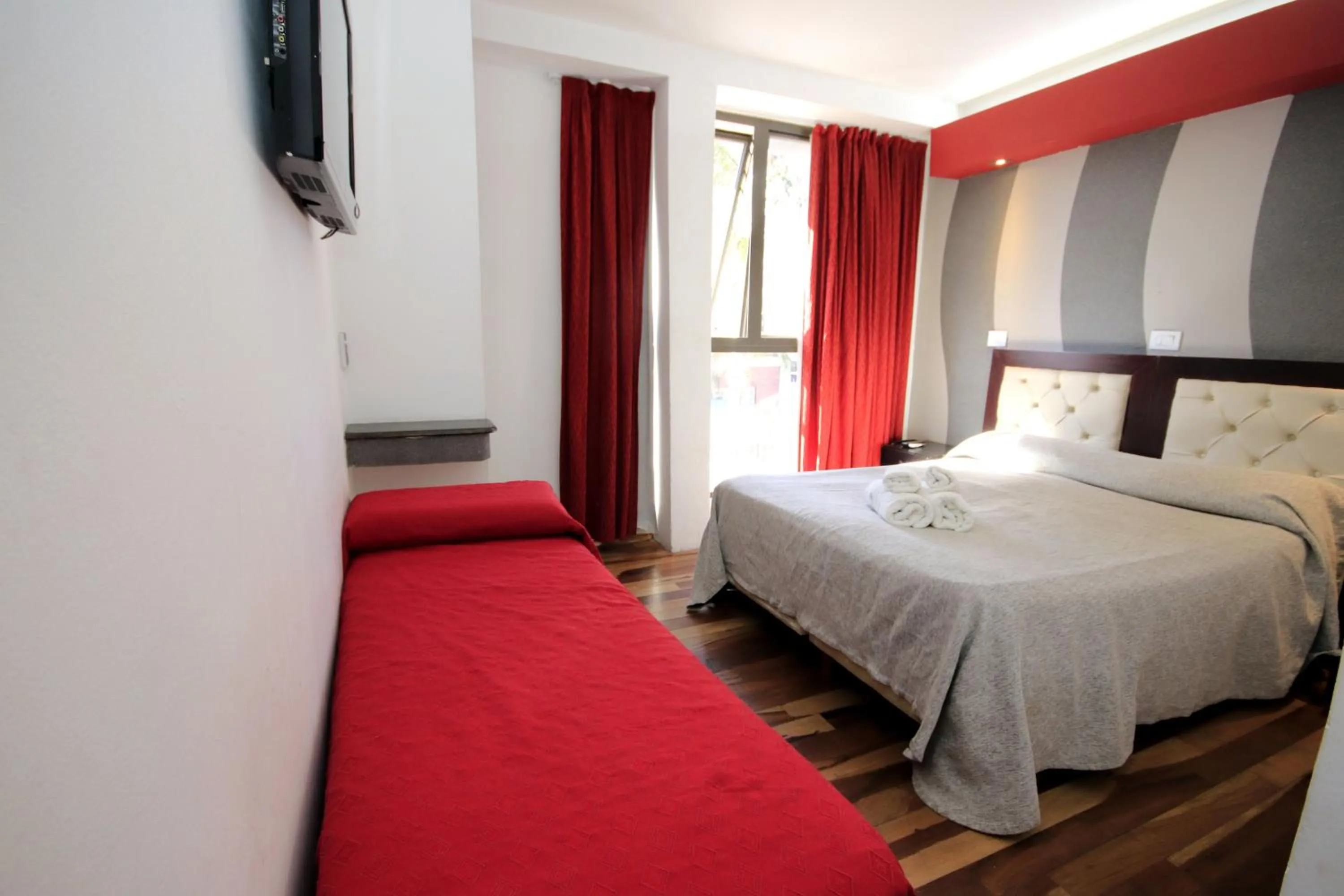 Bed in Hotel Ananque