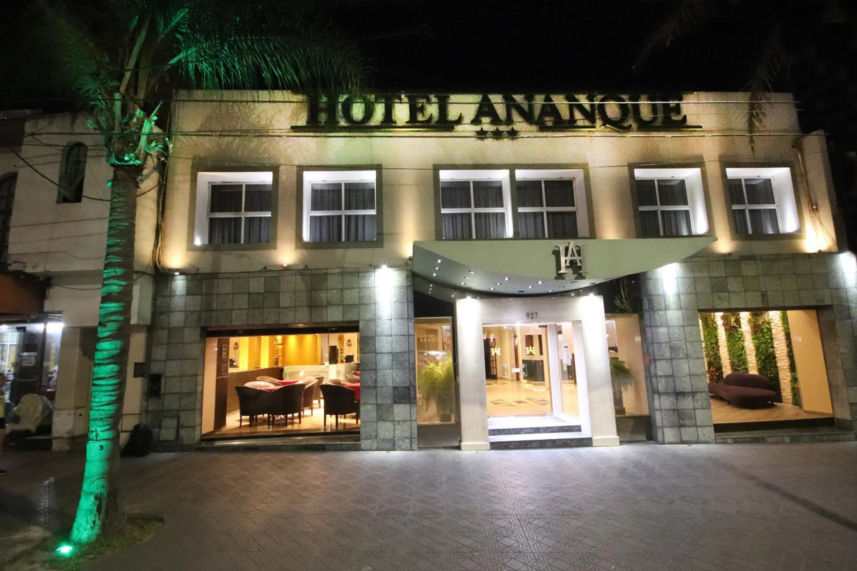 Facade/entrance in Hotel Ananque