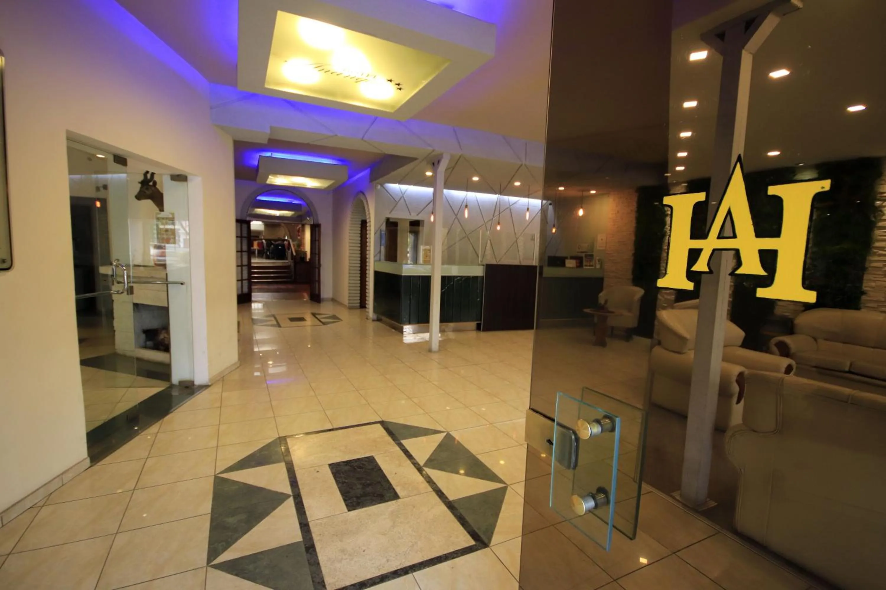 Lobby or reception in Hotel Ananque