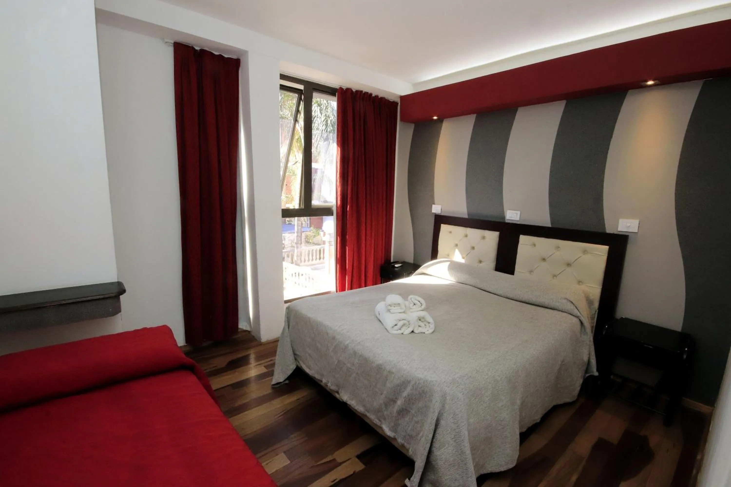 Bed in Hotel Ananque