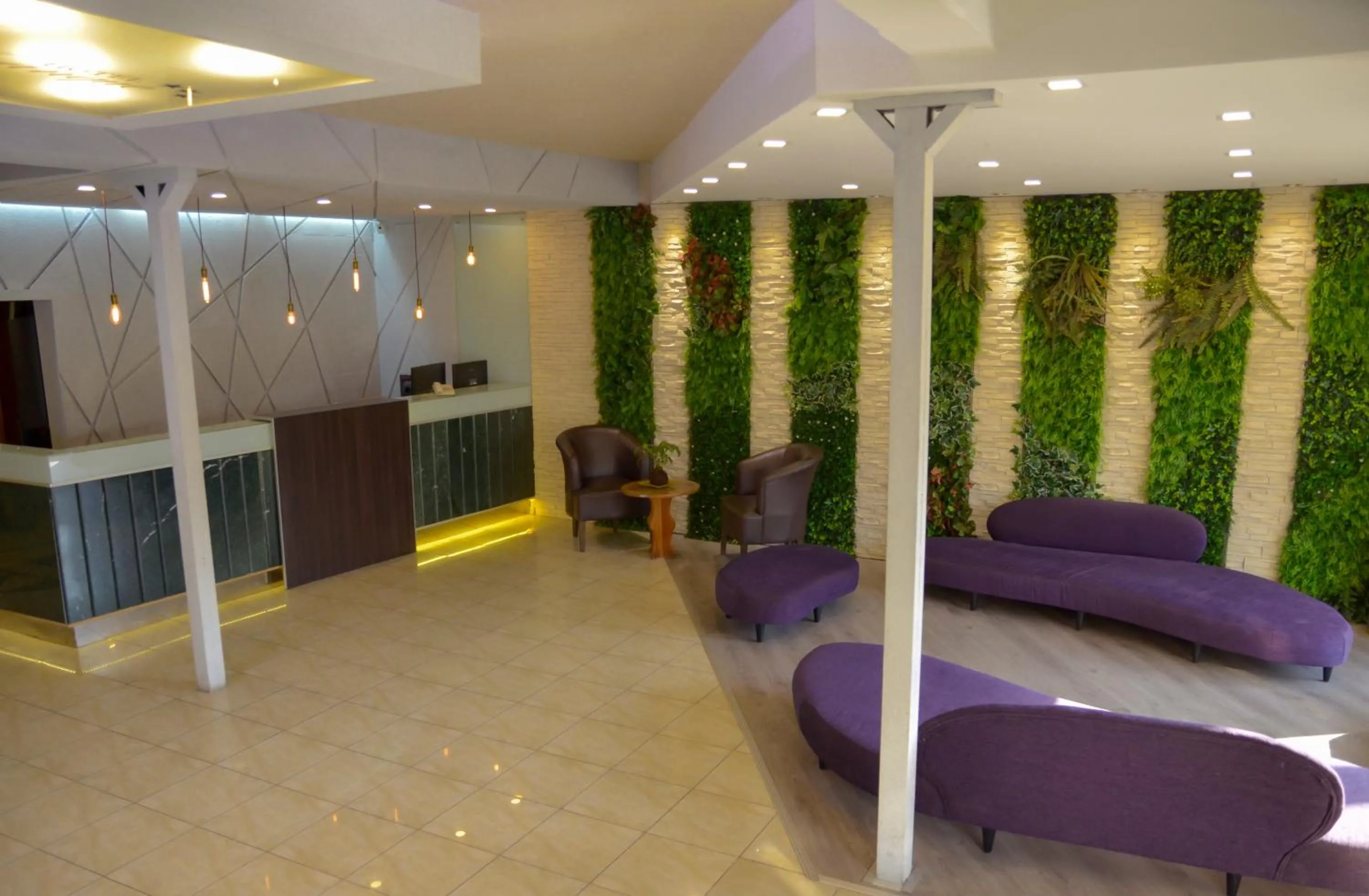 Lobby or reception in Hotel Ananque