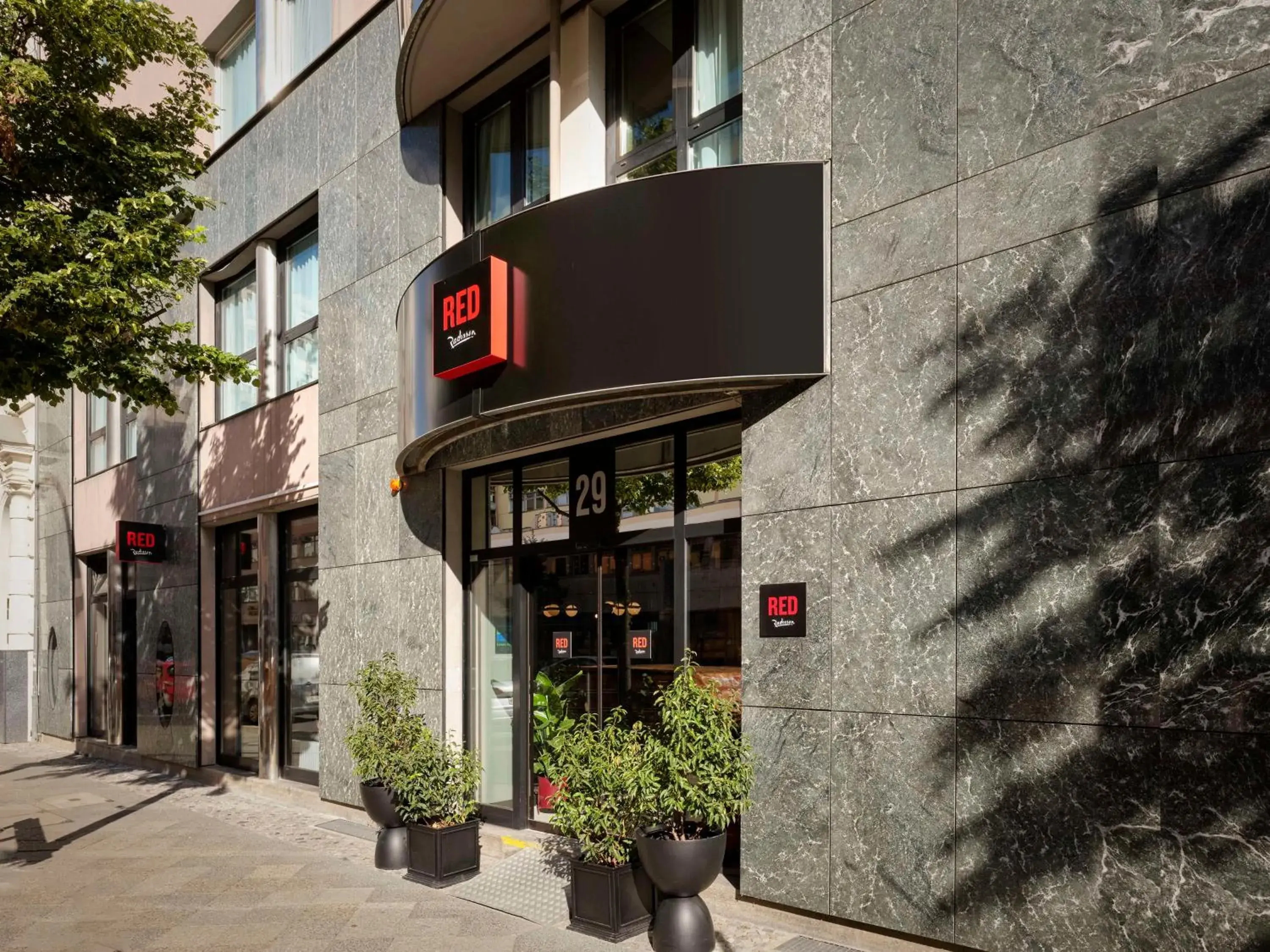 Property building in Radisson RED Berlin Kudamm Property building in Radisson RED Berlin Kudamm