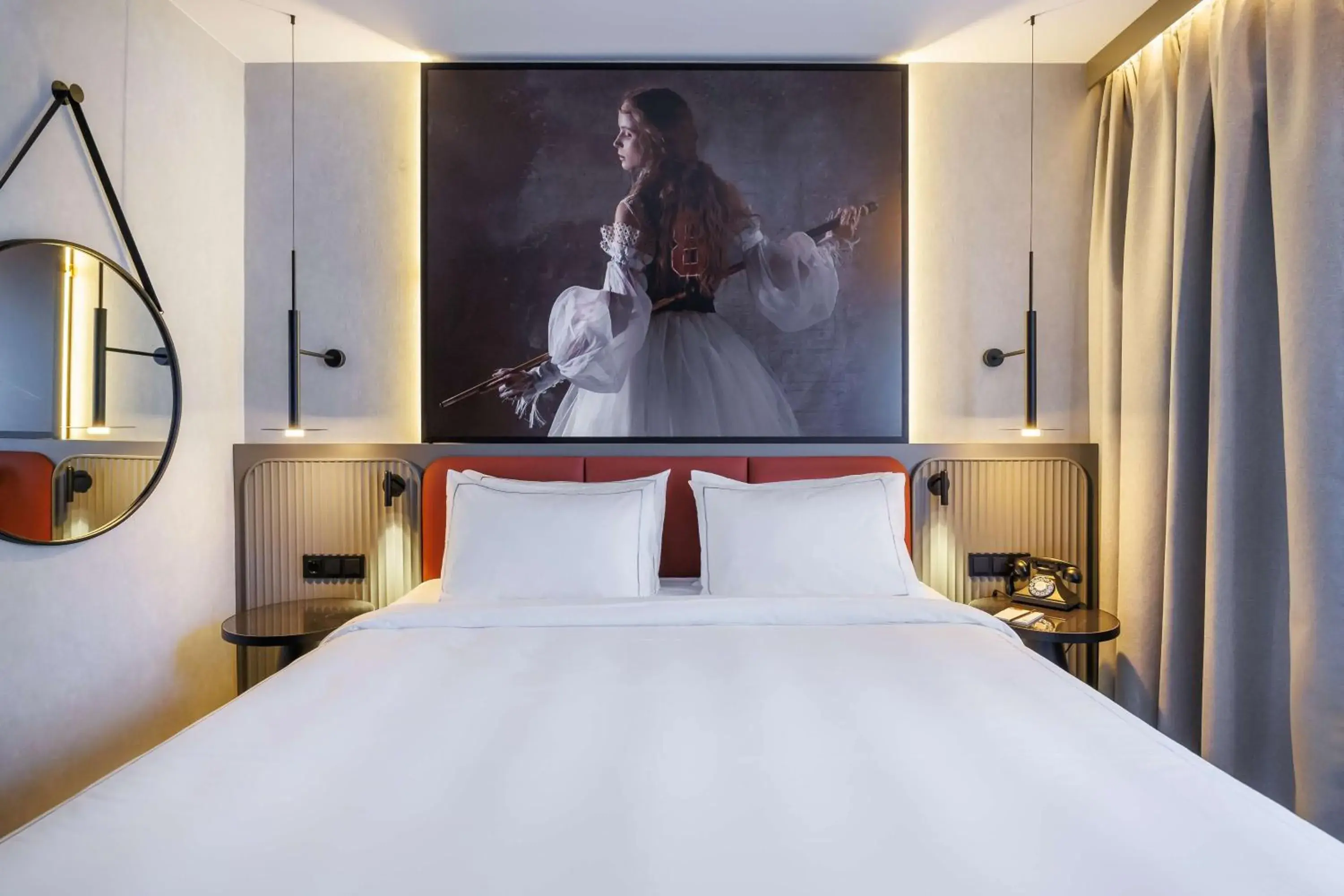 Bedroom, Bed in Radisson RED Berlin Kudamm Bedroom, Bed in Radisson RED Berlin Kudamm