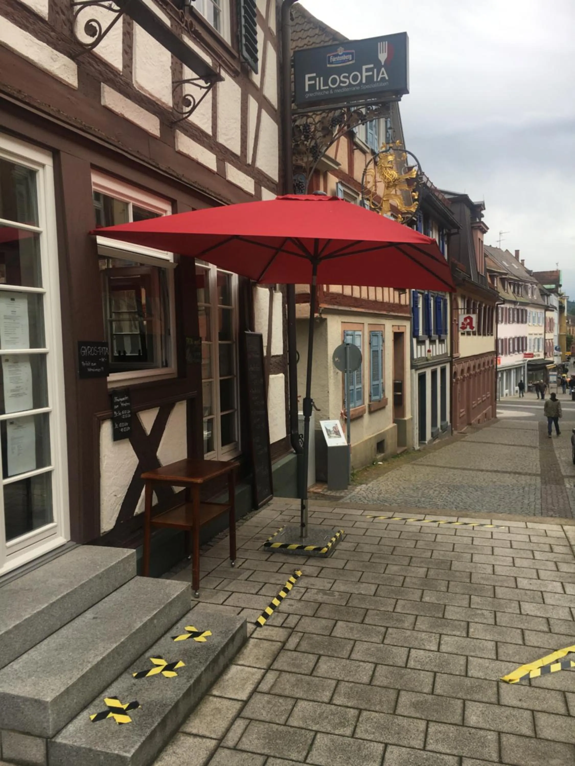 Restaurant/places to eat in Hotel Löwen