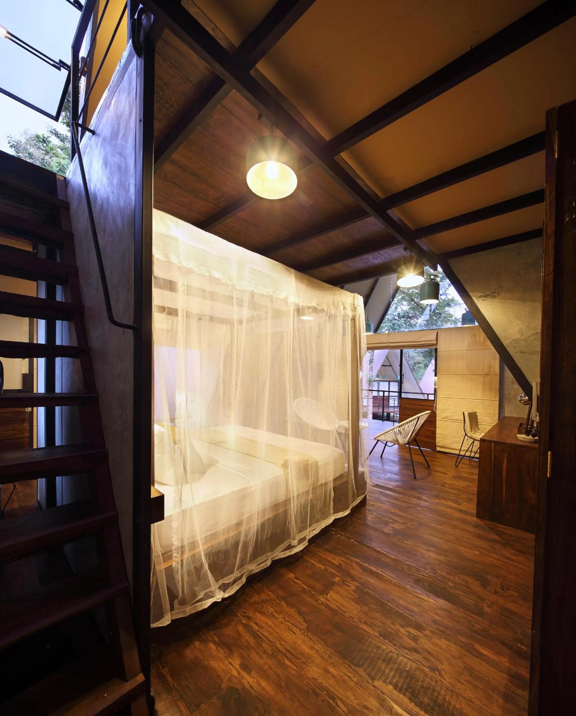 Bed in Kottawatta River Bank Resort