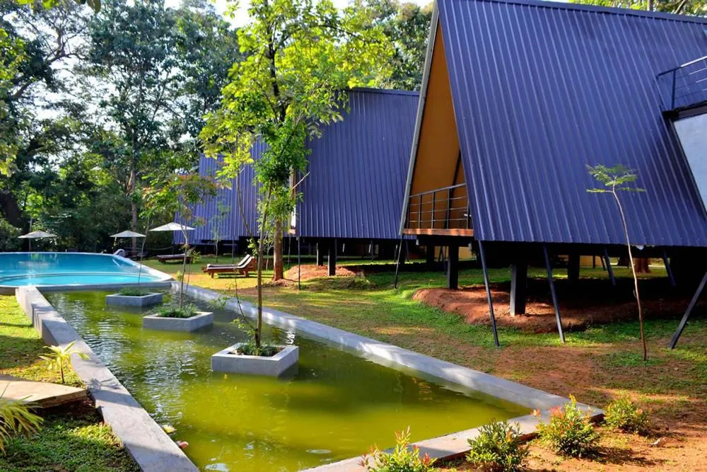 Garden in Kottawatta River Bank Resort