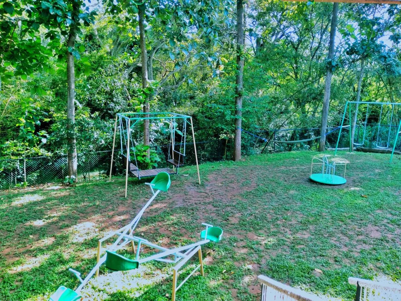 Children play ground in Kottawatta River Bank Resort