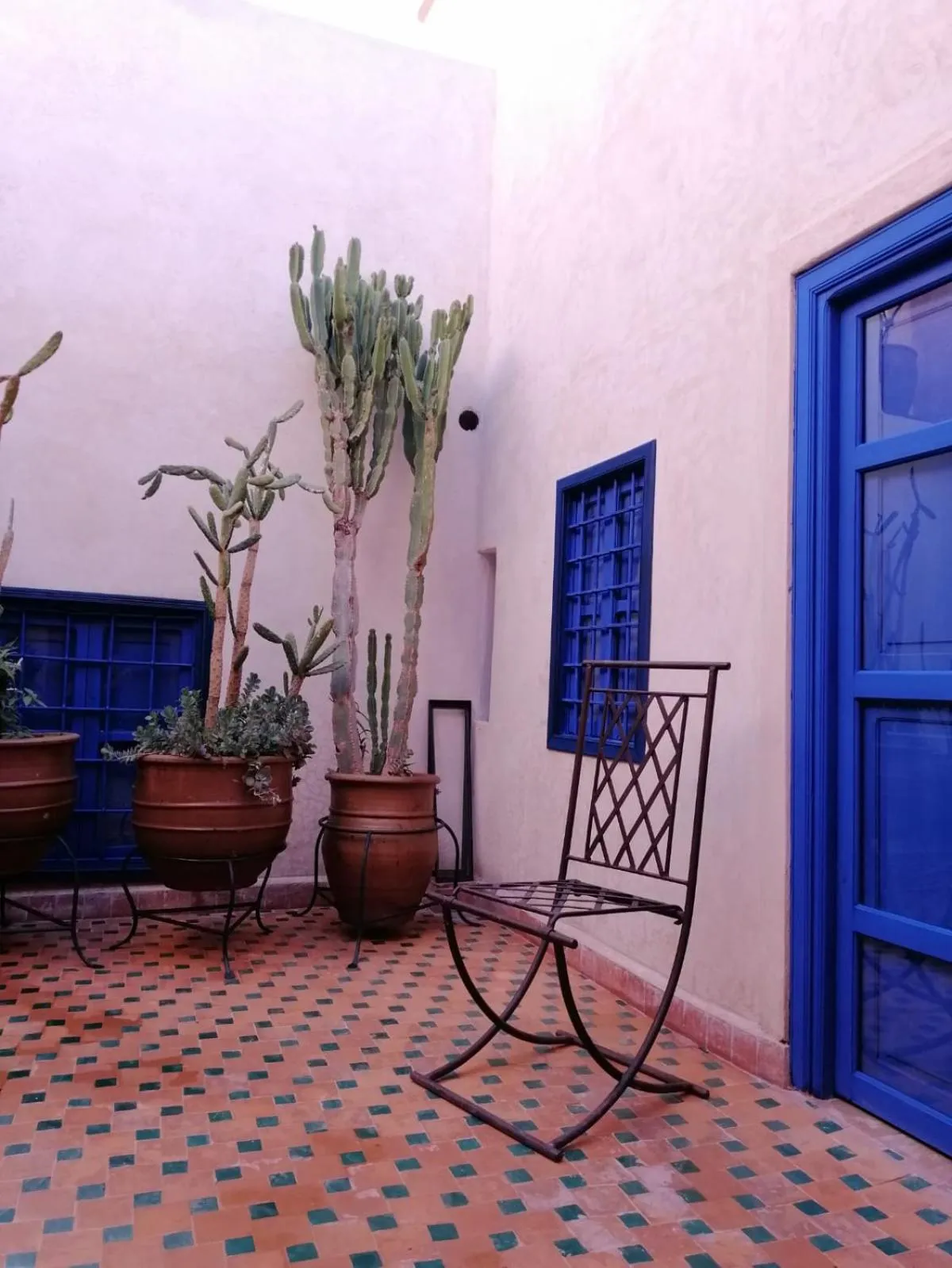 Patio in Riad Aventurine