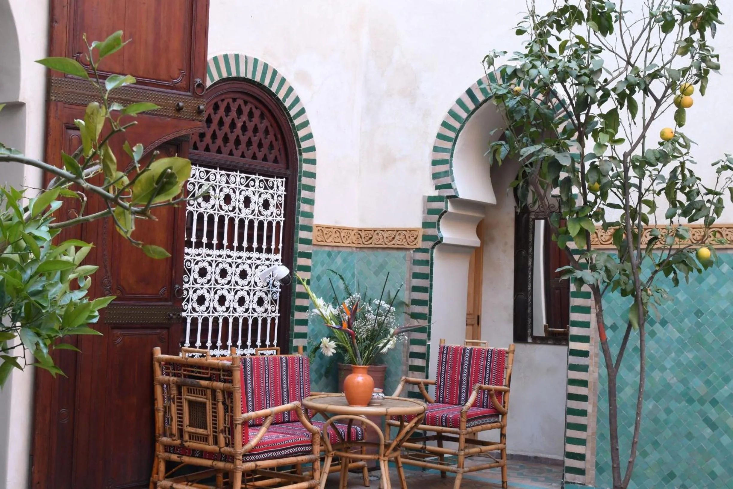 Patio in Riad Aventurine