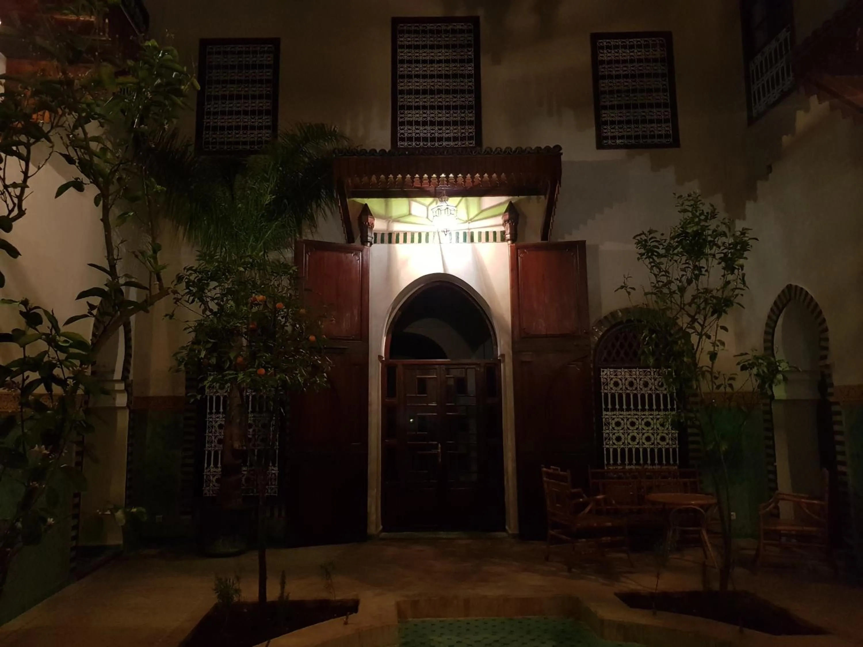 Patio in Riad Aventurine