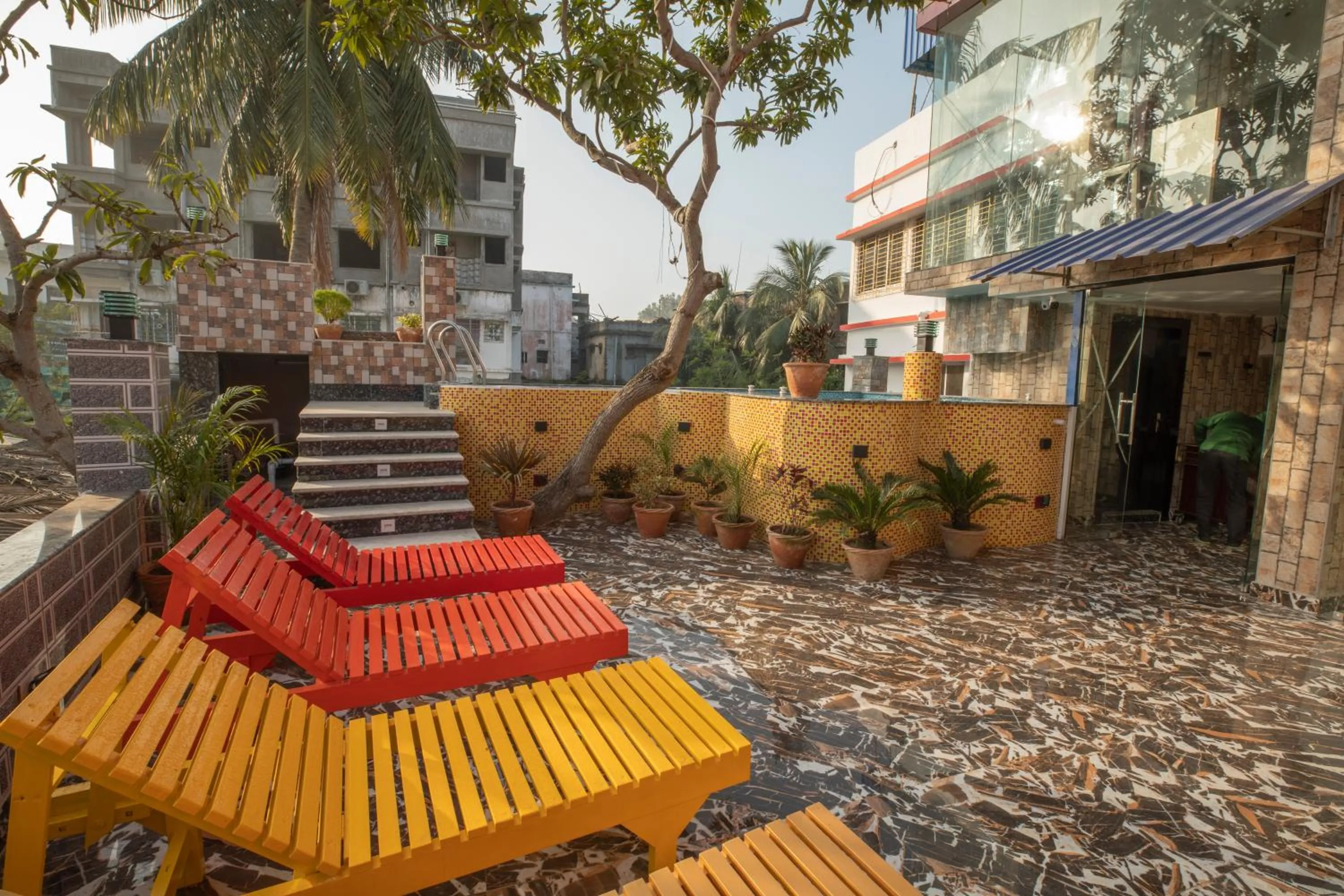 Balcony/Terrace in Snehamaya Spa & Resort
