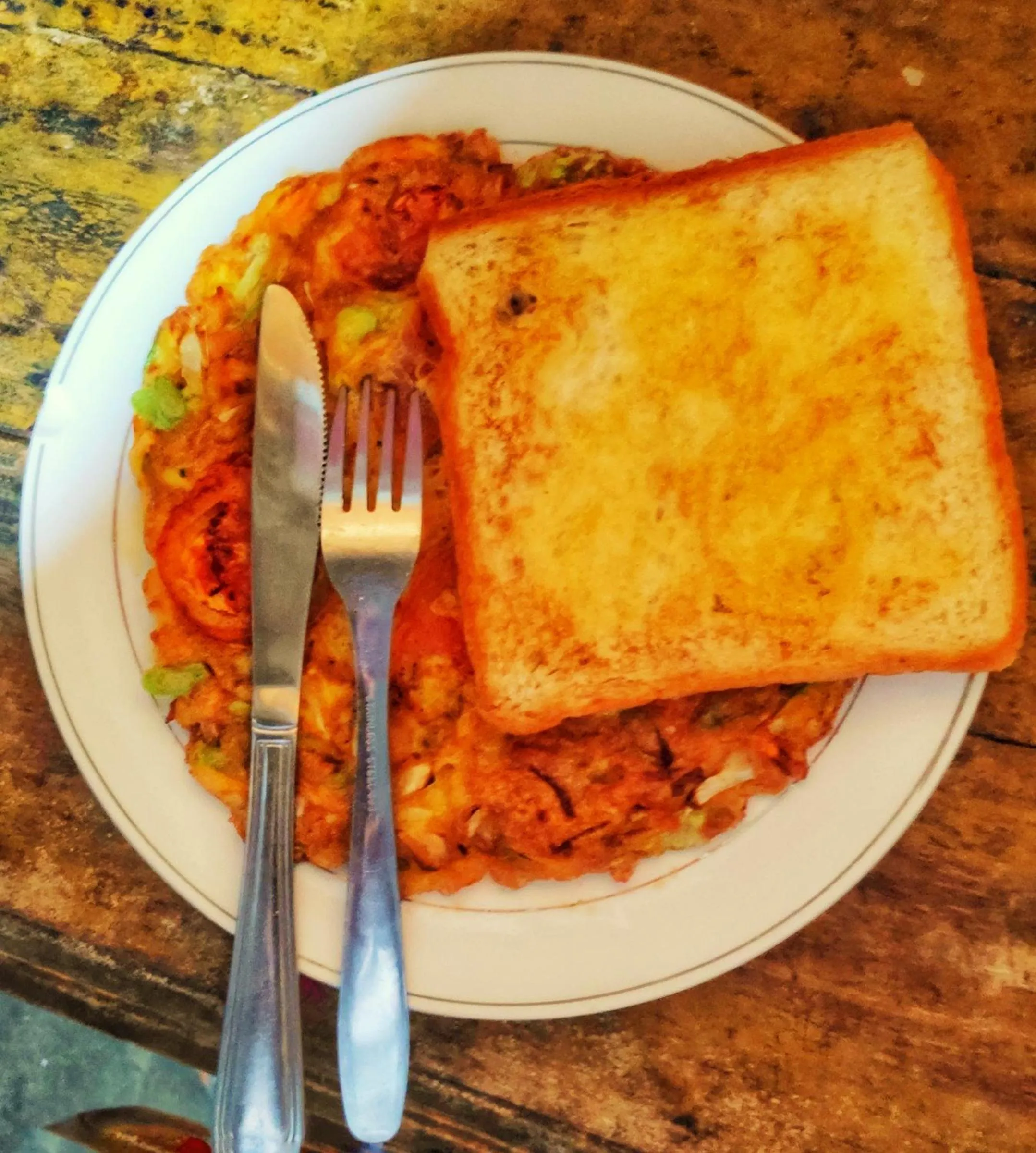 Food in Wina Wani Bungalows Tetebatu