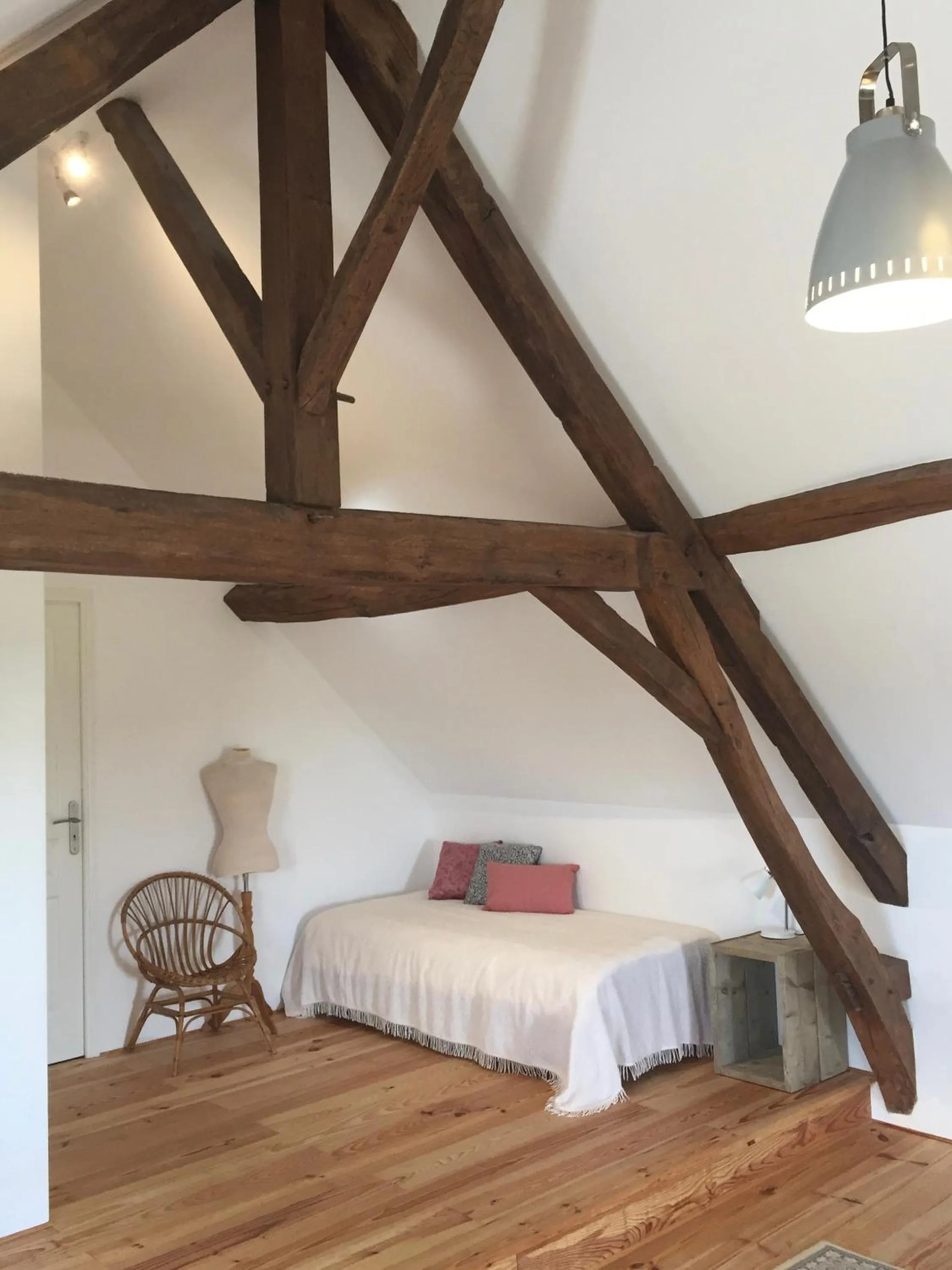 Bed in chambres d'hôtes Domaine les Grands Pérons