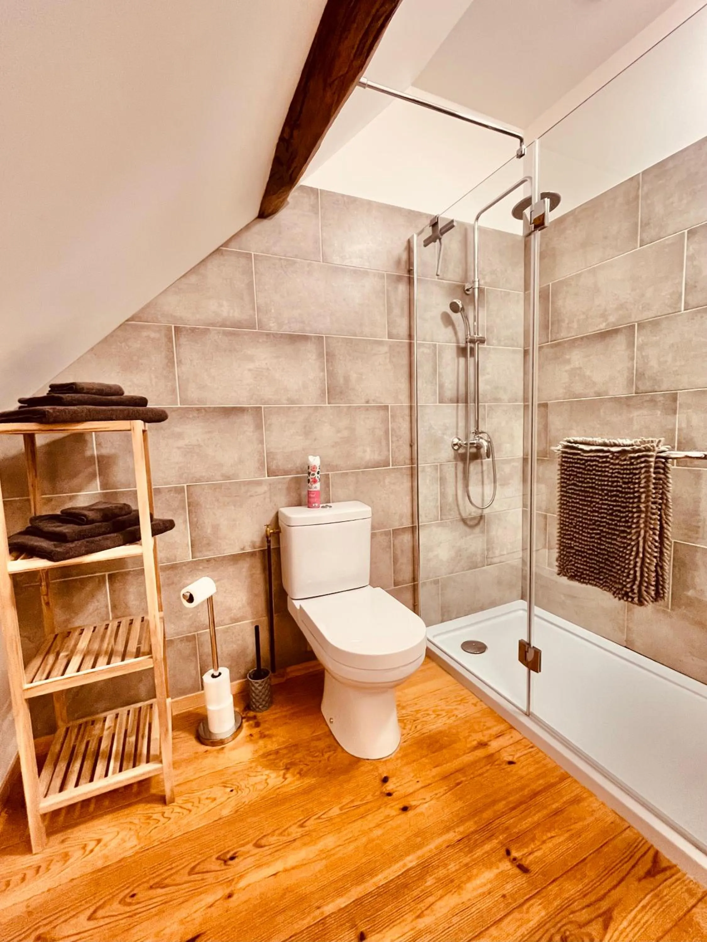 Shower in chambres d'hôtes Domaine les Grands Pérons