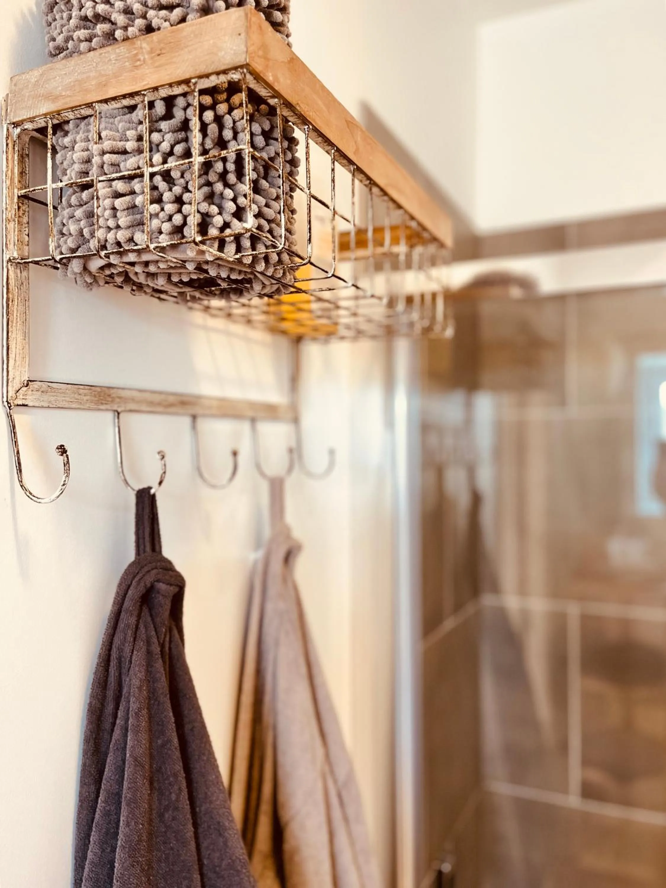 Bathroom in chambres d'hôtes Domaine les Grands Pérons