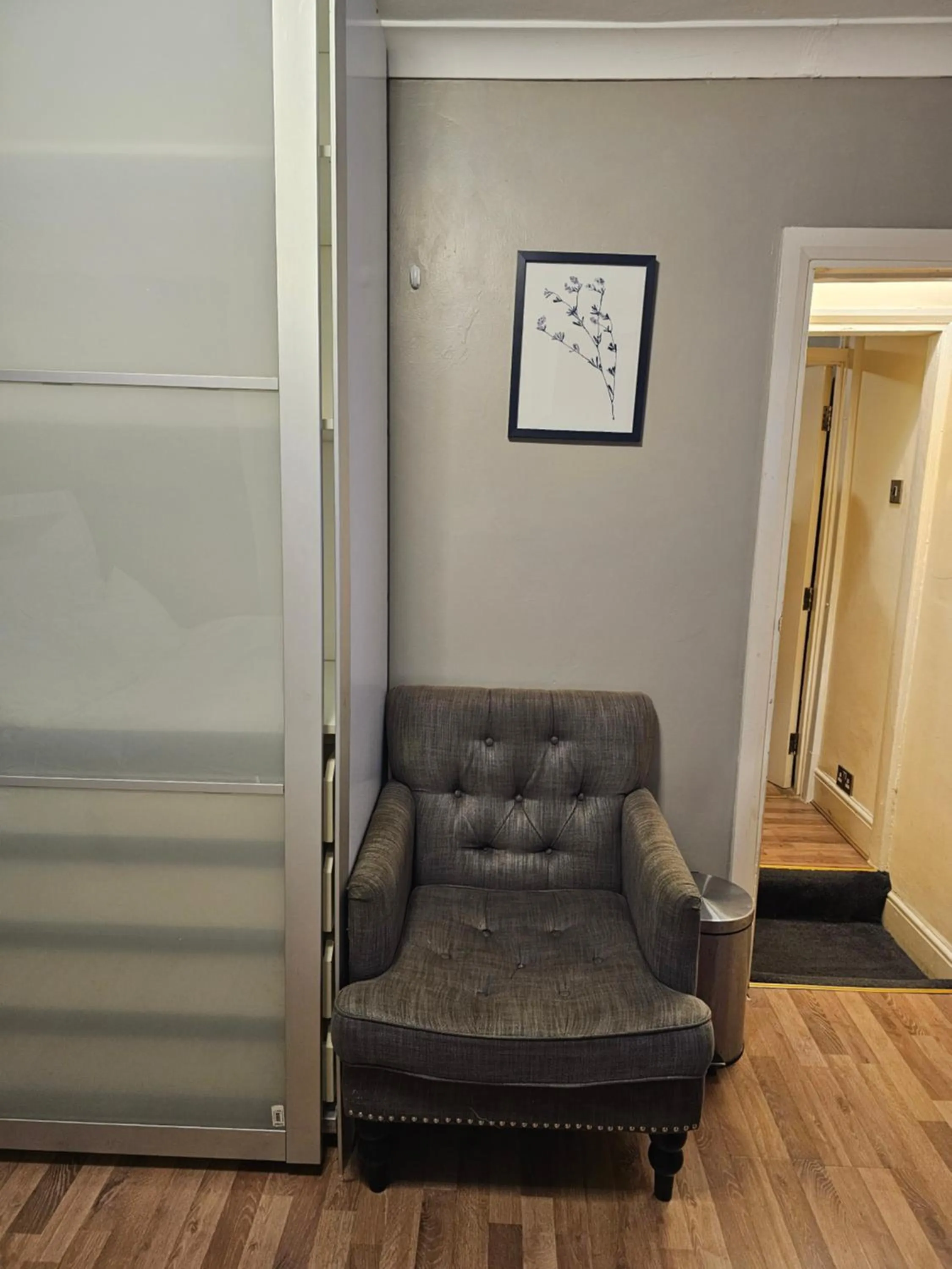 Seating area in Umbrella Properties London Excel