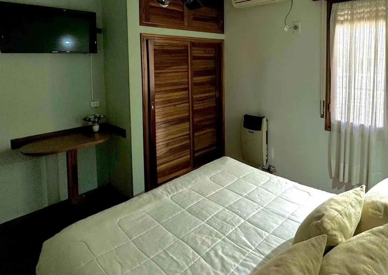 Bed in Hotel Villa Inés Mendoza