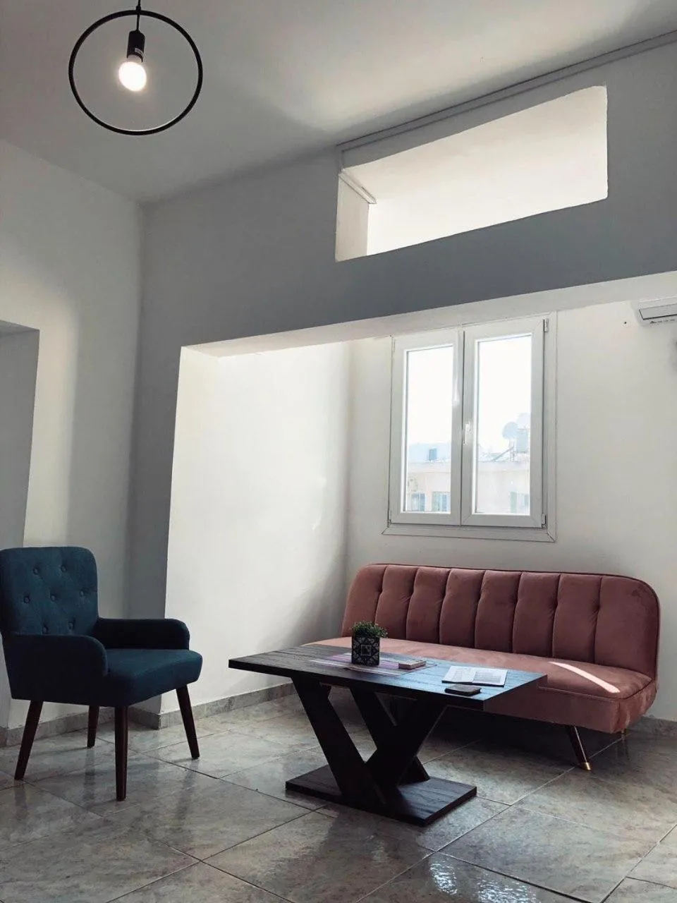 Living room in Katsikantaris Homes