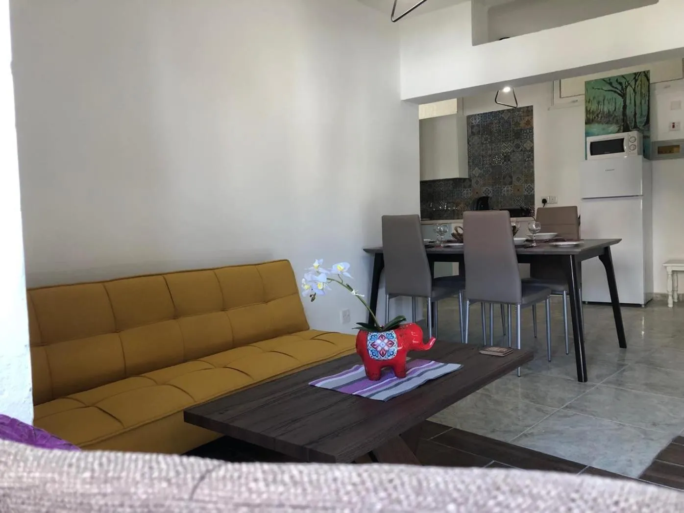 Living room in Katsikantaris Homes