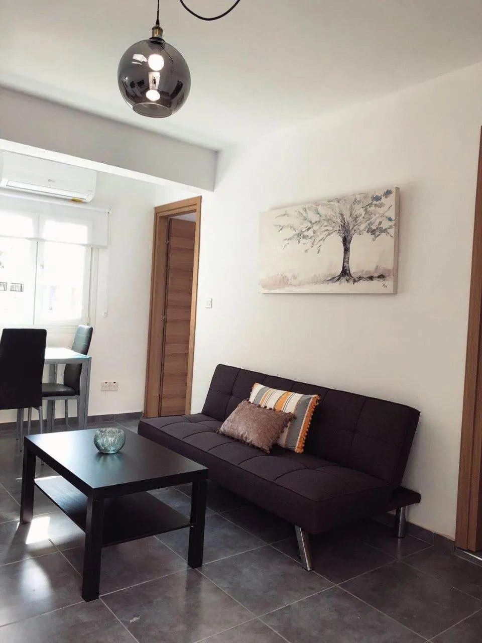Living room in Katsikantaris Homes