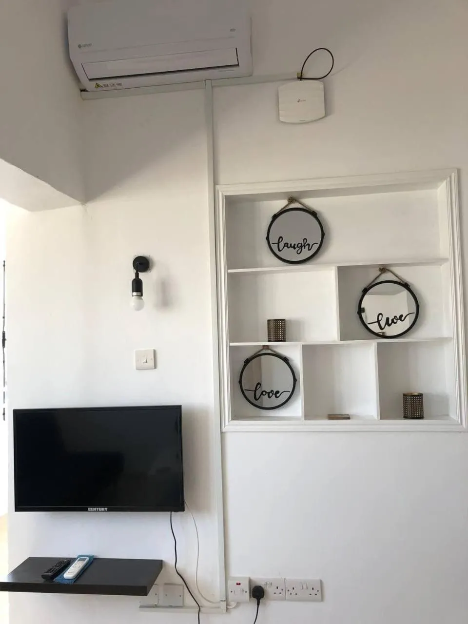 Living room in Katsikantaris Homes