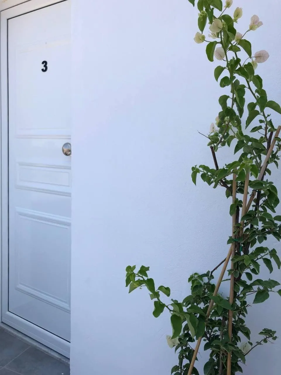 Facade/entrance in Katsikantaris Homes