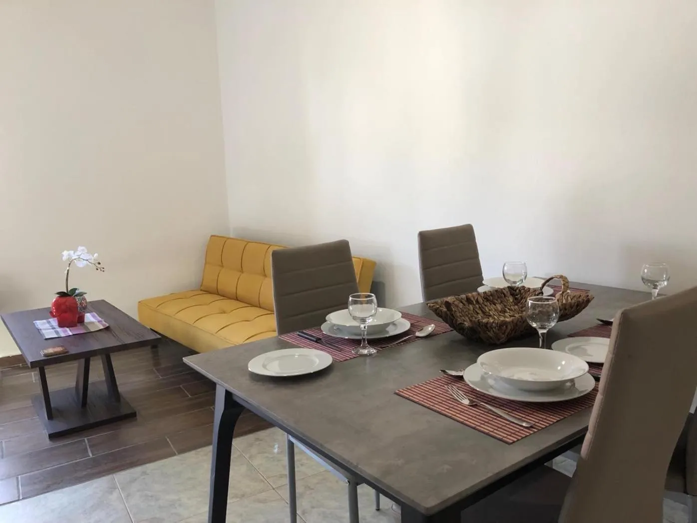 Dining area in Katsikantaris Homes