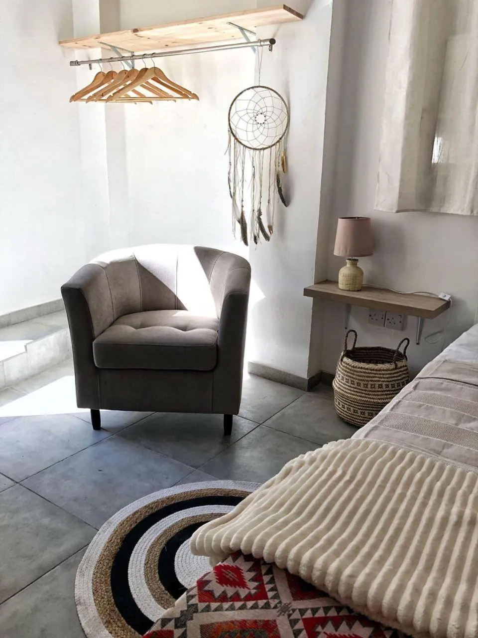 Living room in Katsikantaris Homes