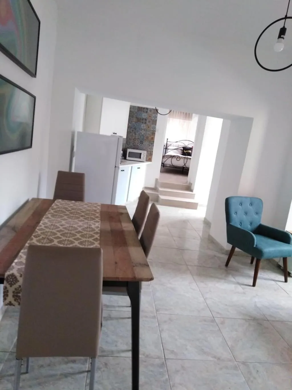Living room in Katsikantaris Homes
