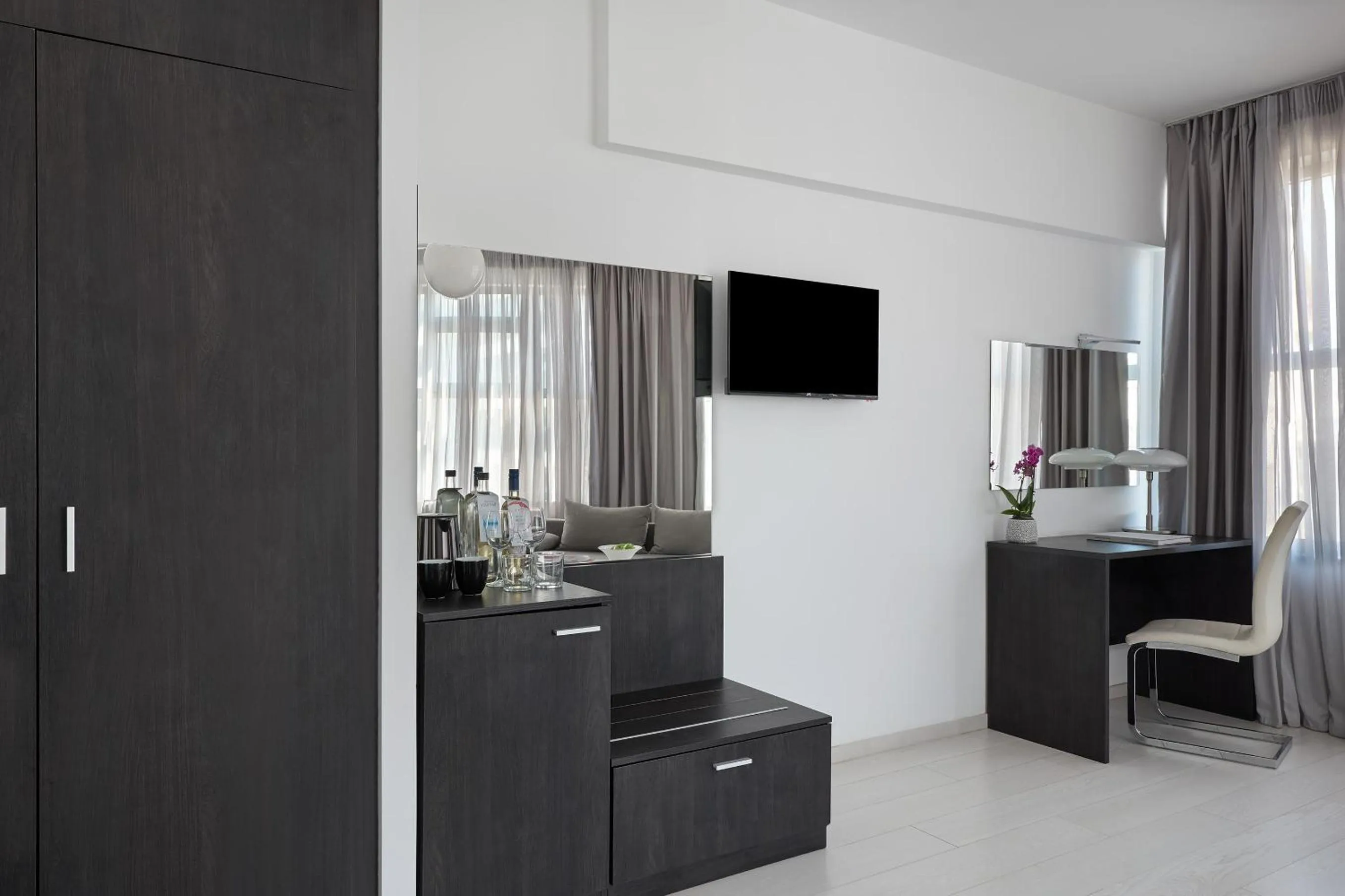 Bedroom, Bed in Boss Boutique Athens by Prima Hotels