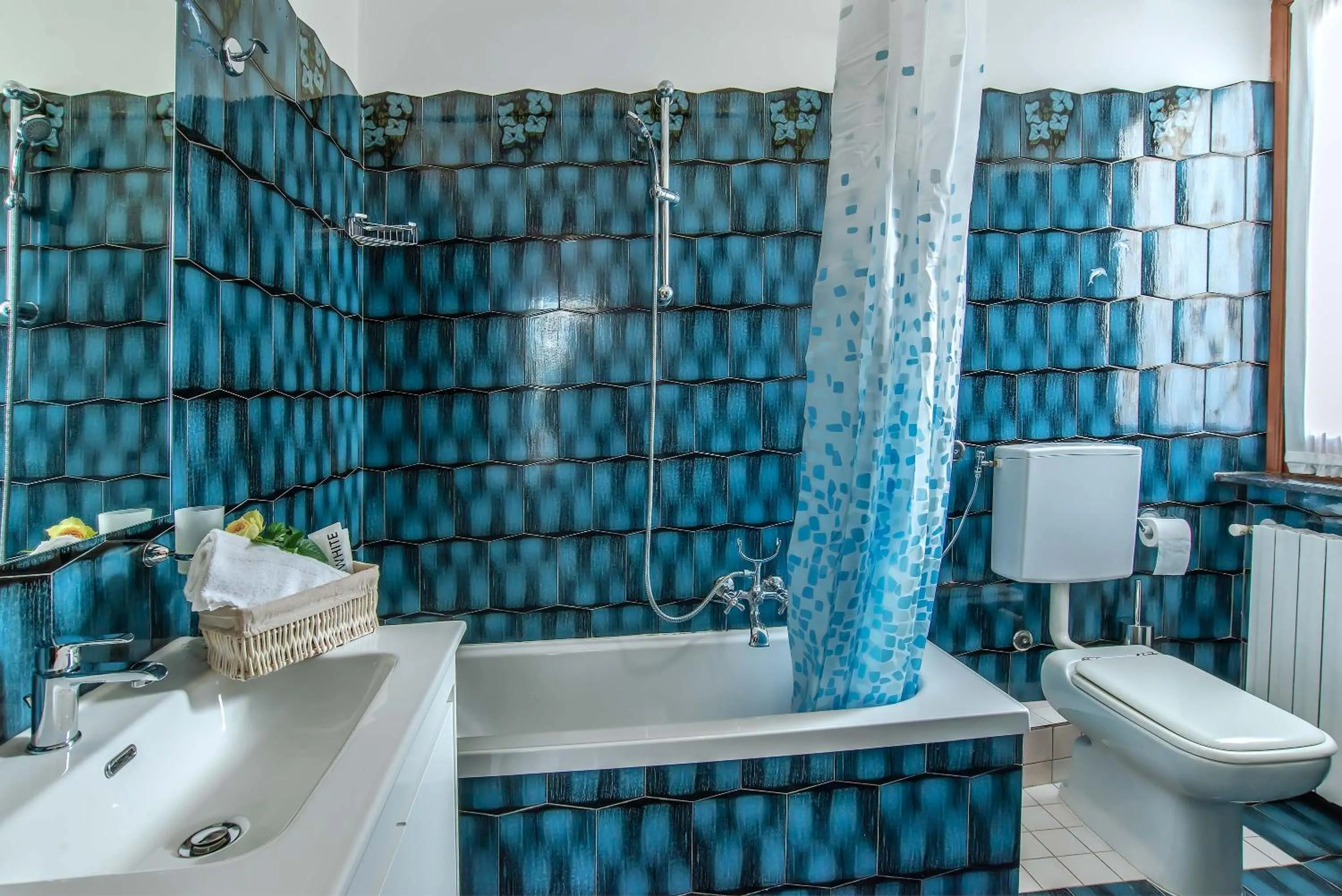 Bathroom in Plaza Rooms Ciampino