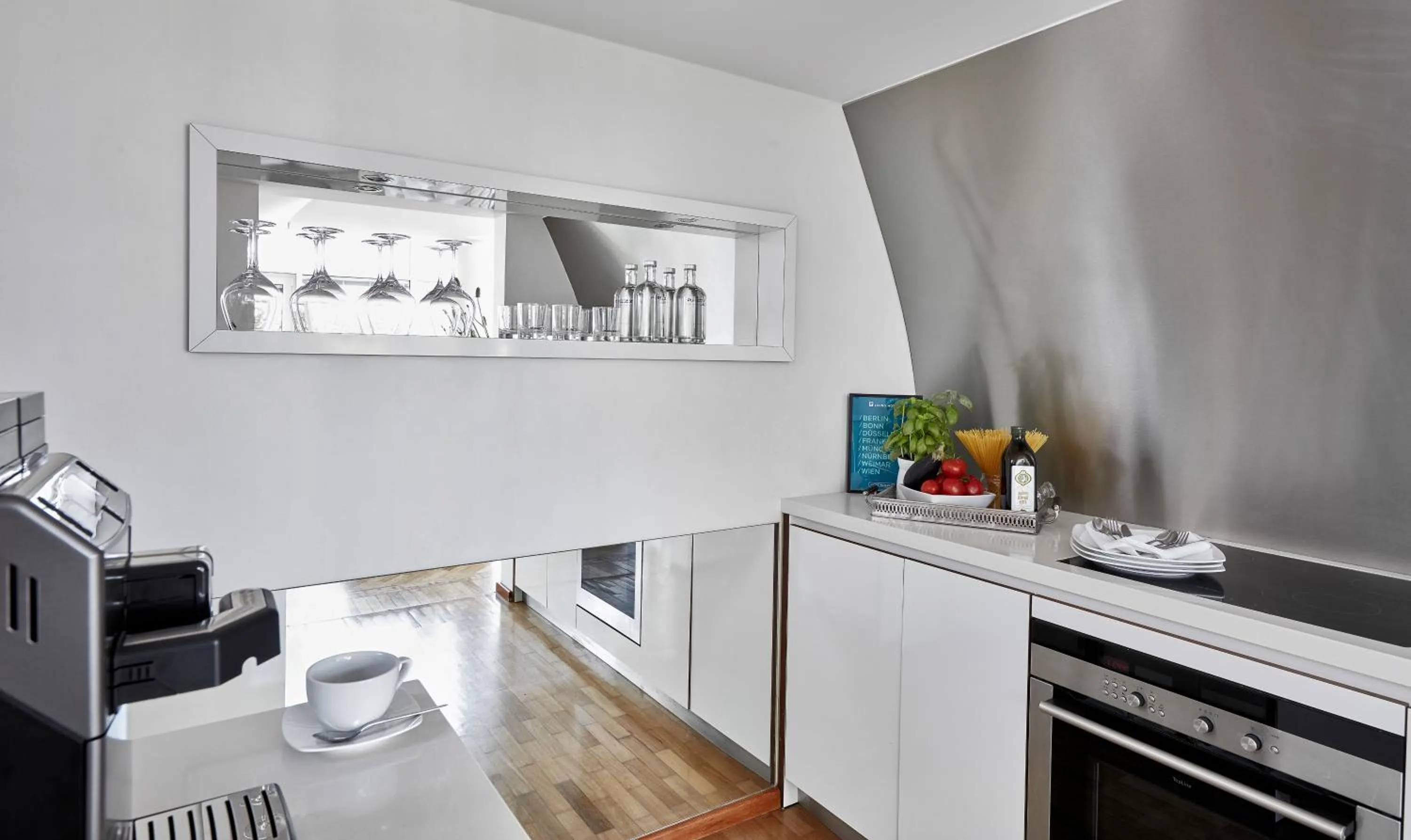 Kitchen or kitchenette in Living Hotel Prinzessin Elisabeth