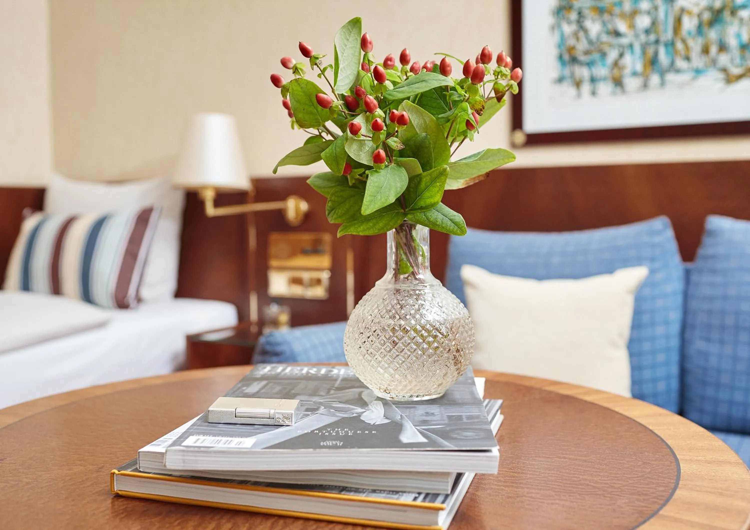 Decorative detail in Living Hotel Prinzessin Elisabeth