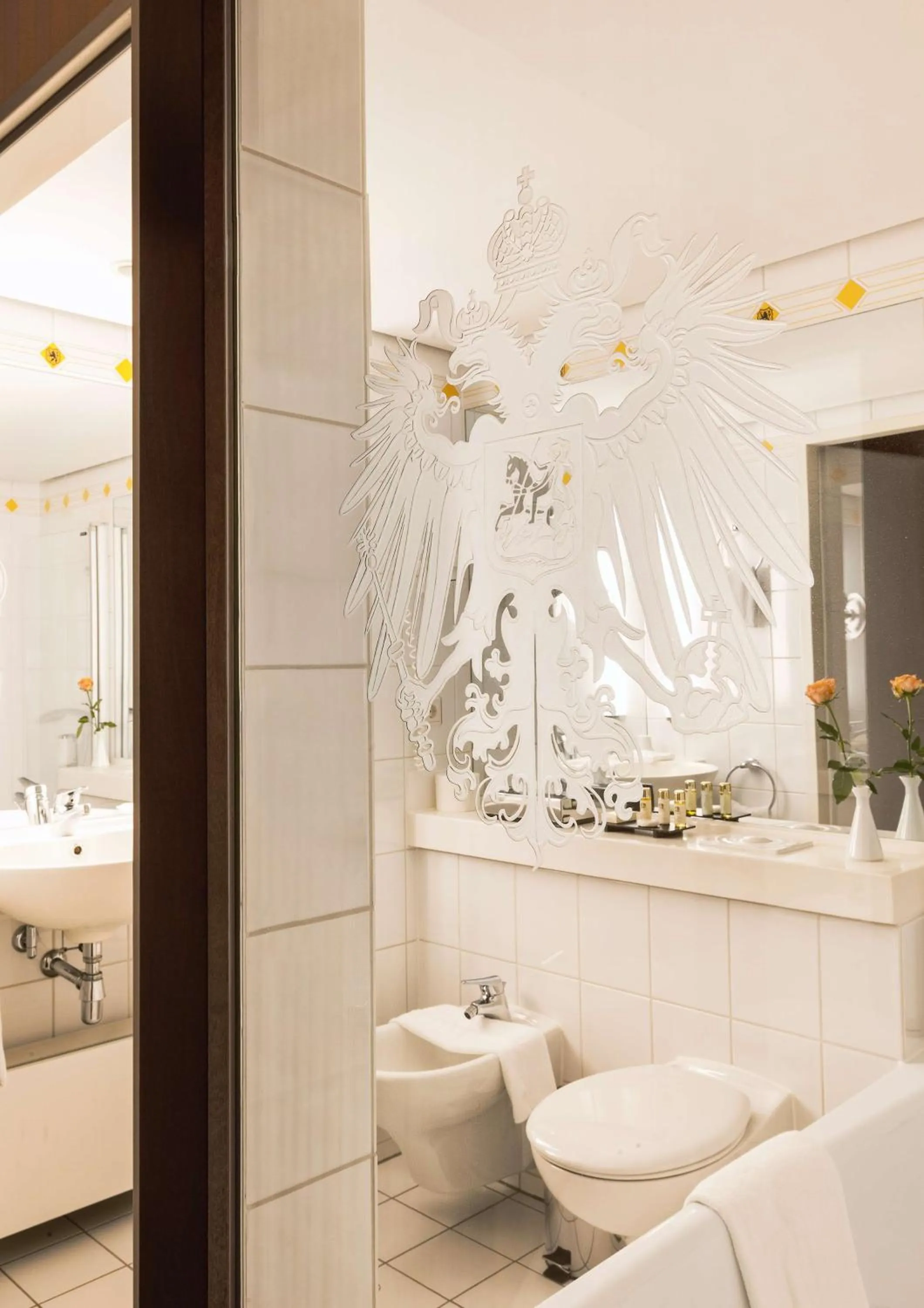 Bathroom in Best Western Premier Grand Hotel Russischer Hof