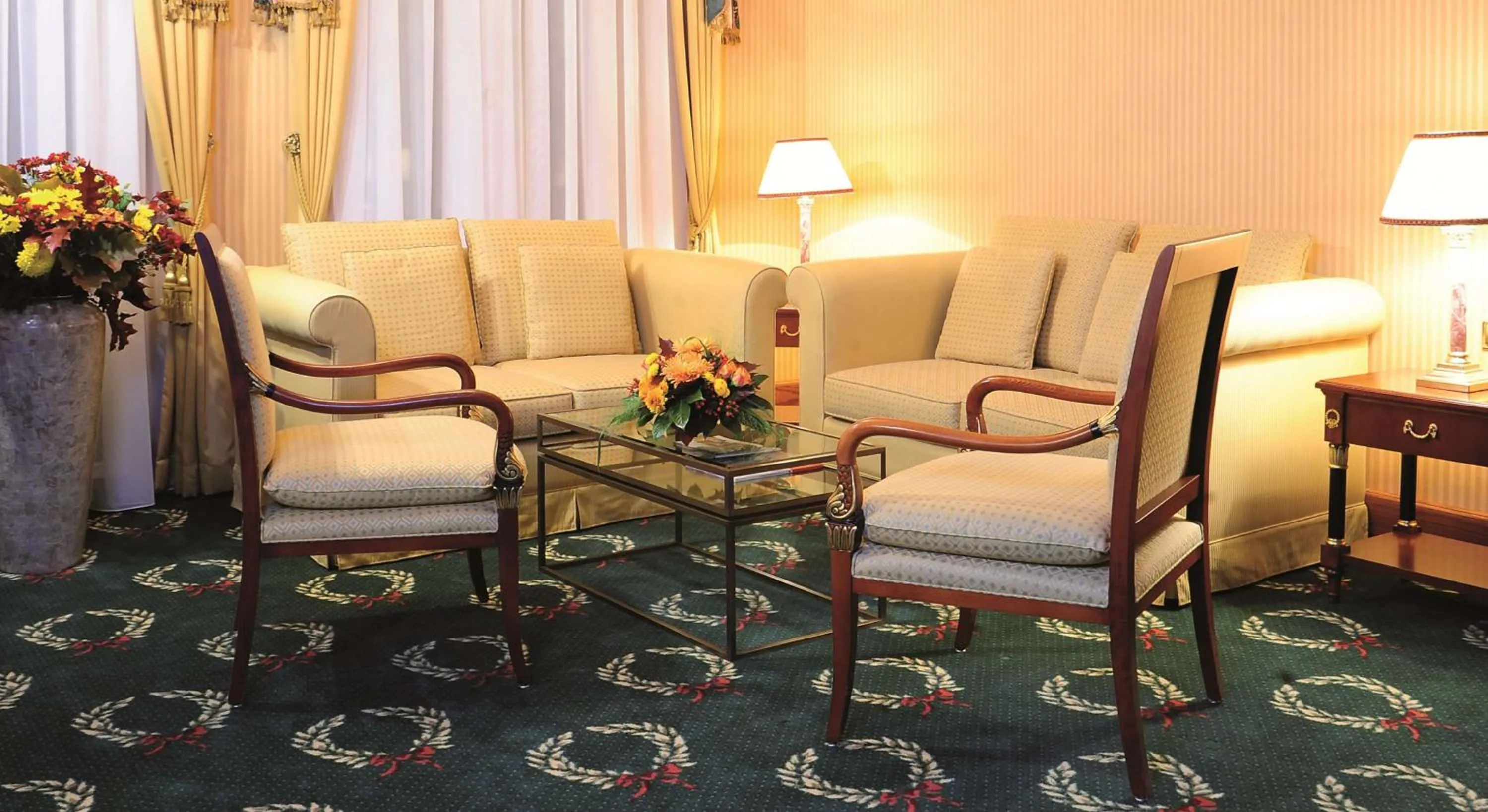 Bedroom in Best Western Premier Grand Hotel Russischer Hof