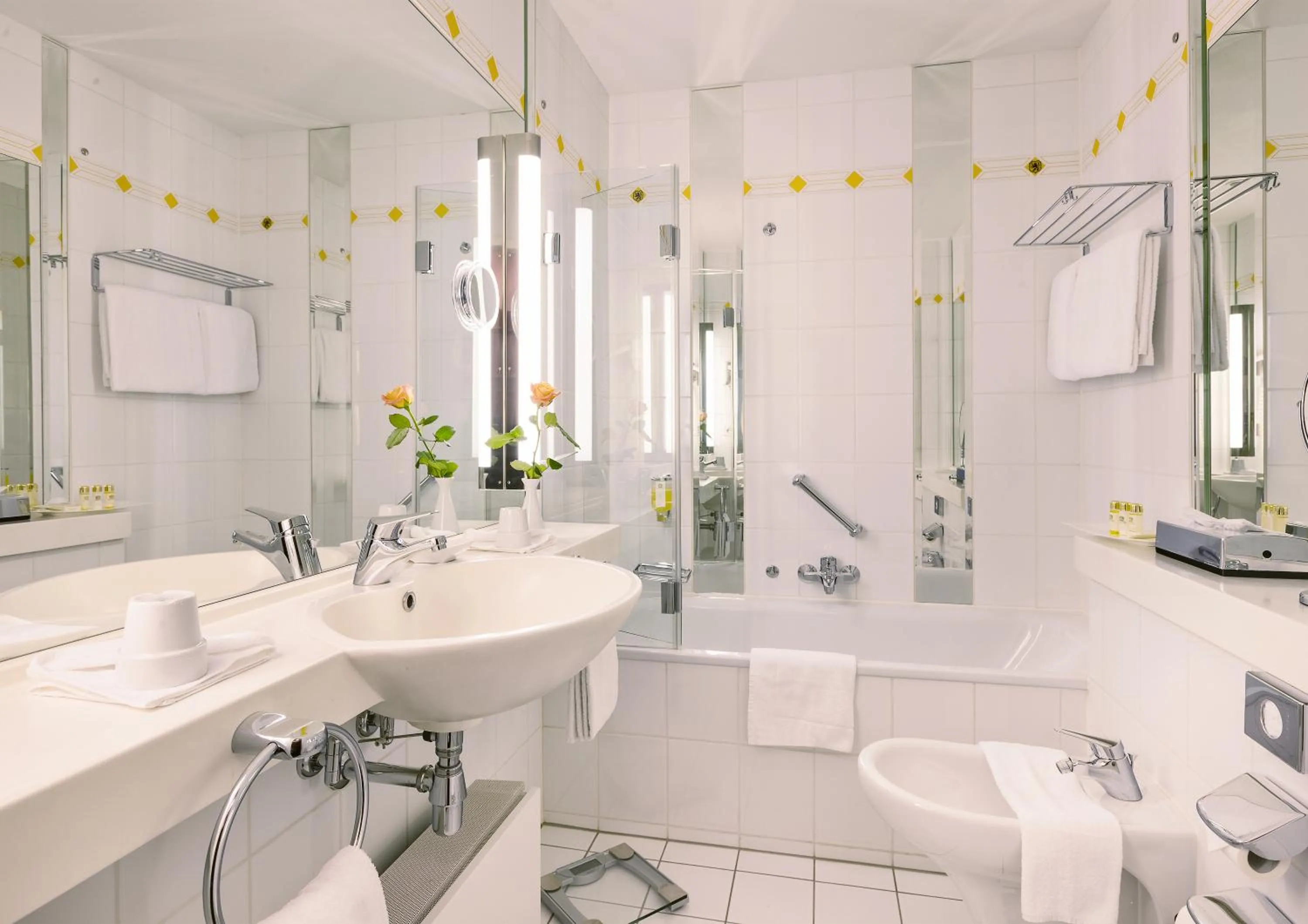 Bathroom in Best Western Premier Grand Hotel Russischer Hof