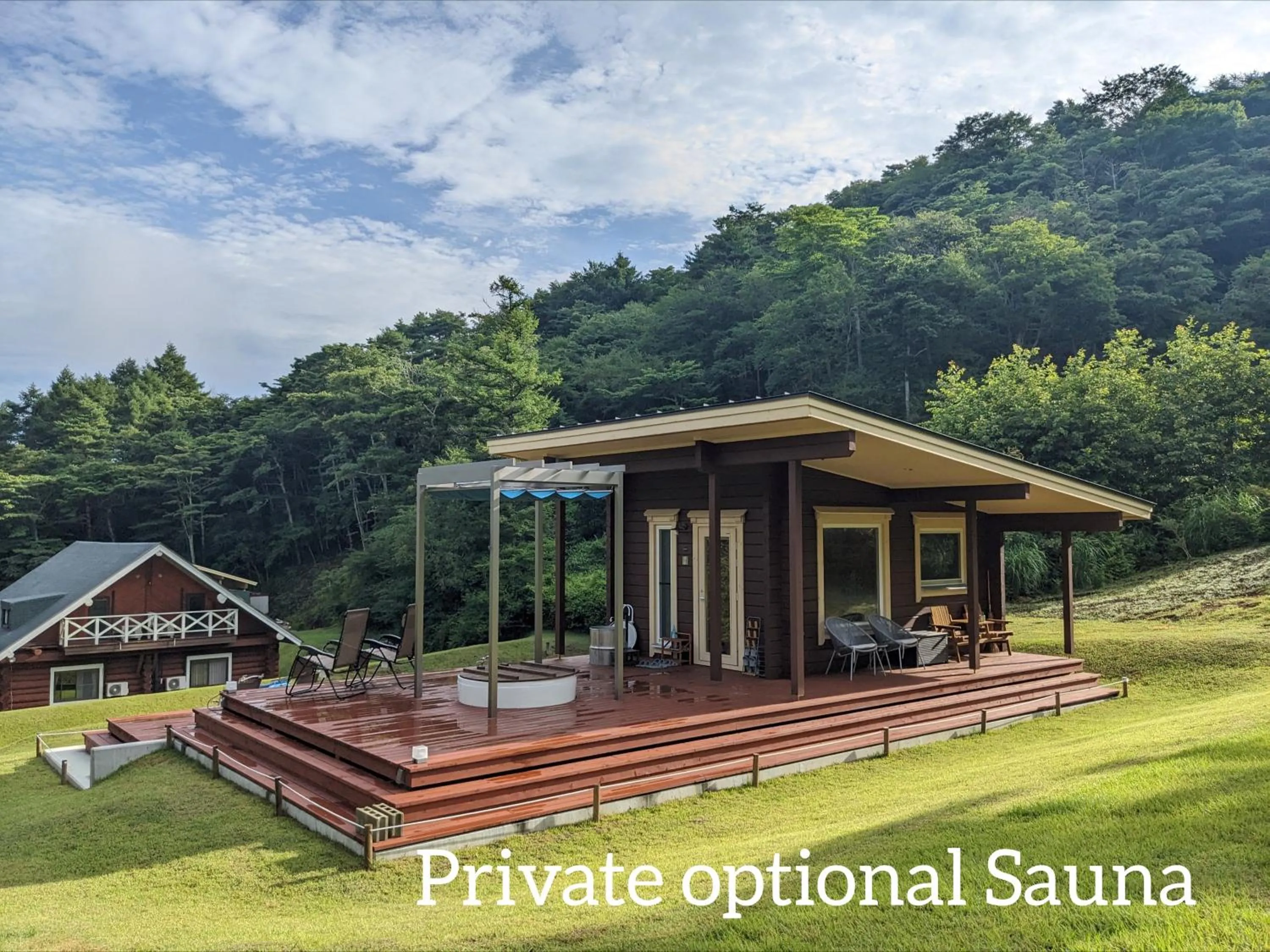 Log cabin rentals & Finland sauna Step House