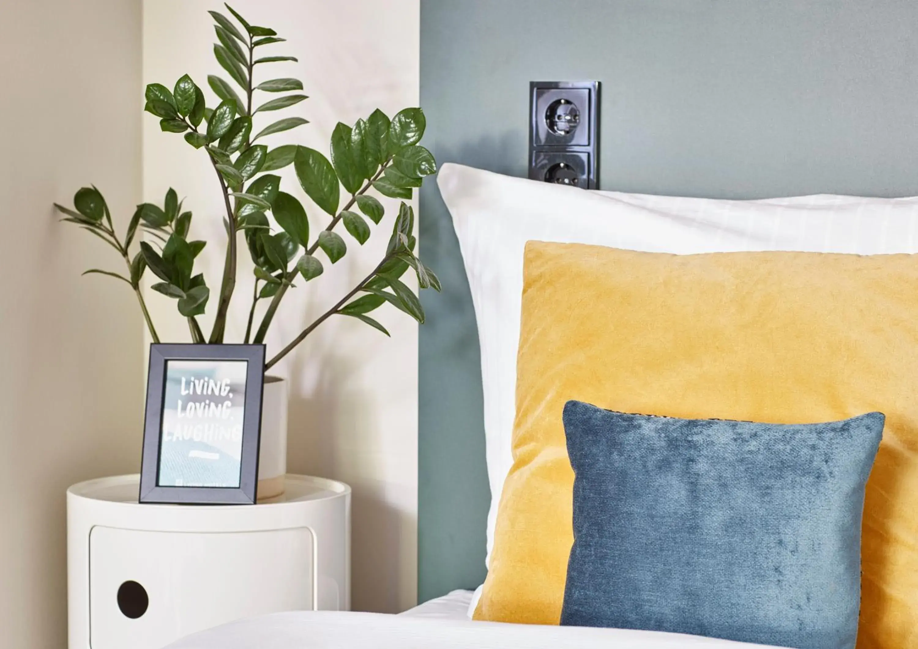 Bedroom, Bed in Living Hotel am Olympiapark Bedroom, Bed in Living Hotel am Olympiapark