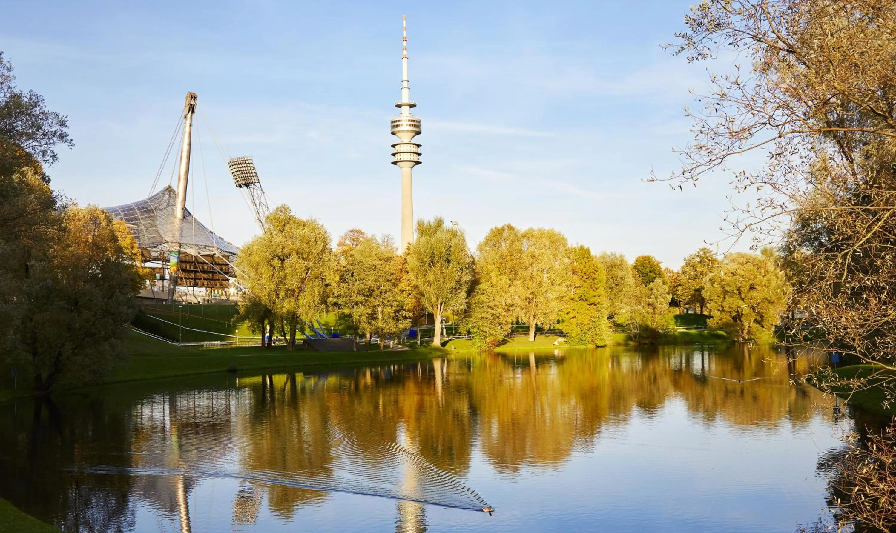 Natural landscape in Living Hotel am Olympiapark
