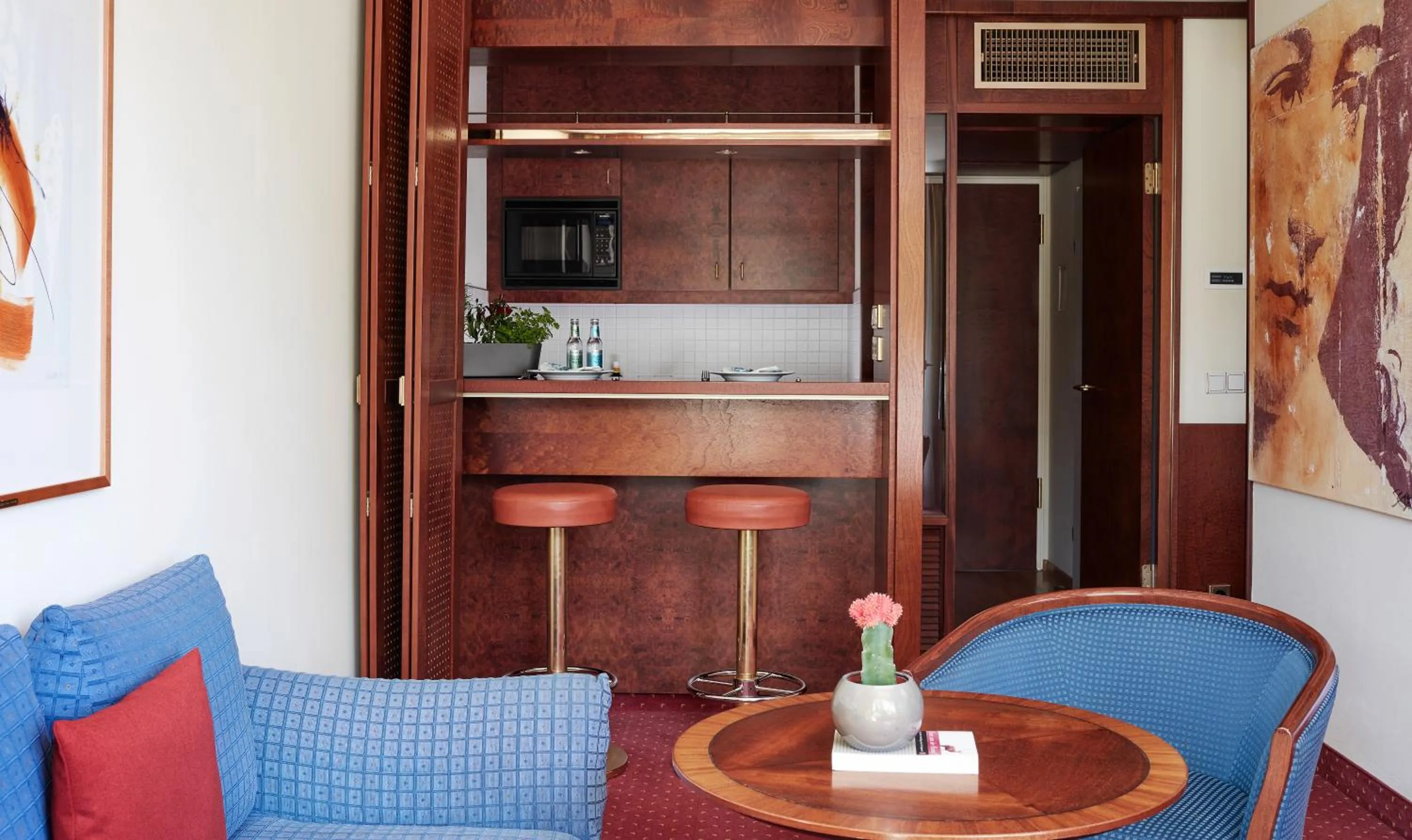 Kitchen or kitchenette in Living Hotel Weißensee