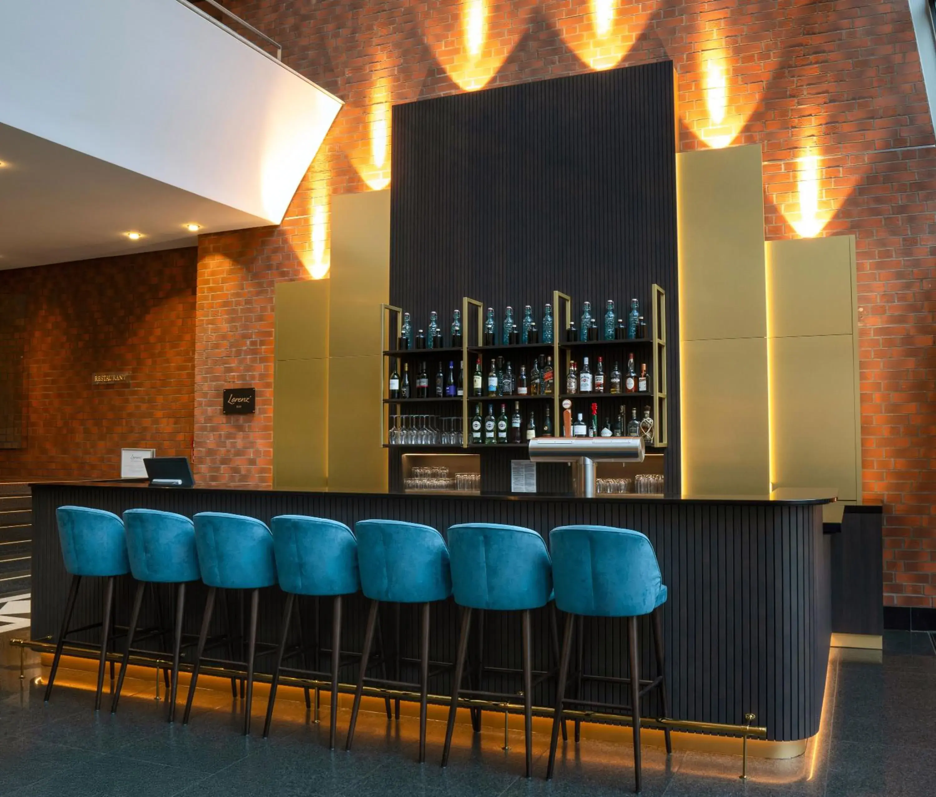 Lounge or bar in Living Hotel Weißensee Lounge or bar in Living Hotel Weißensee