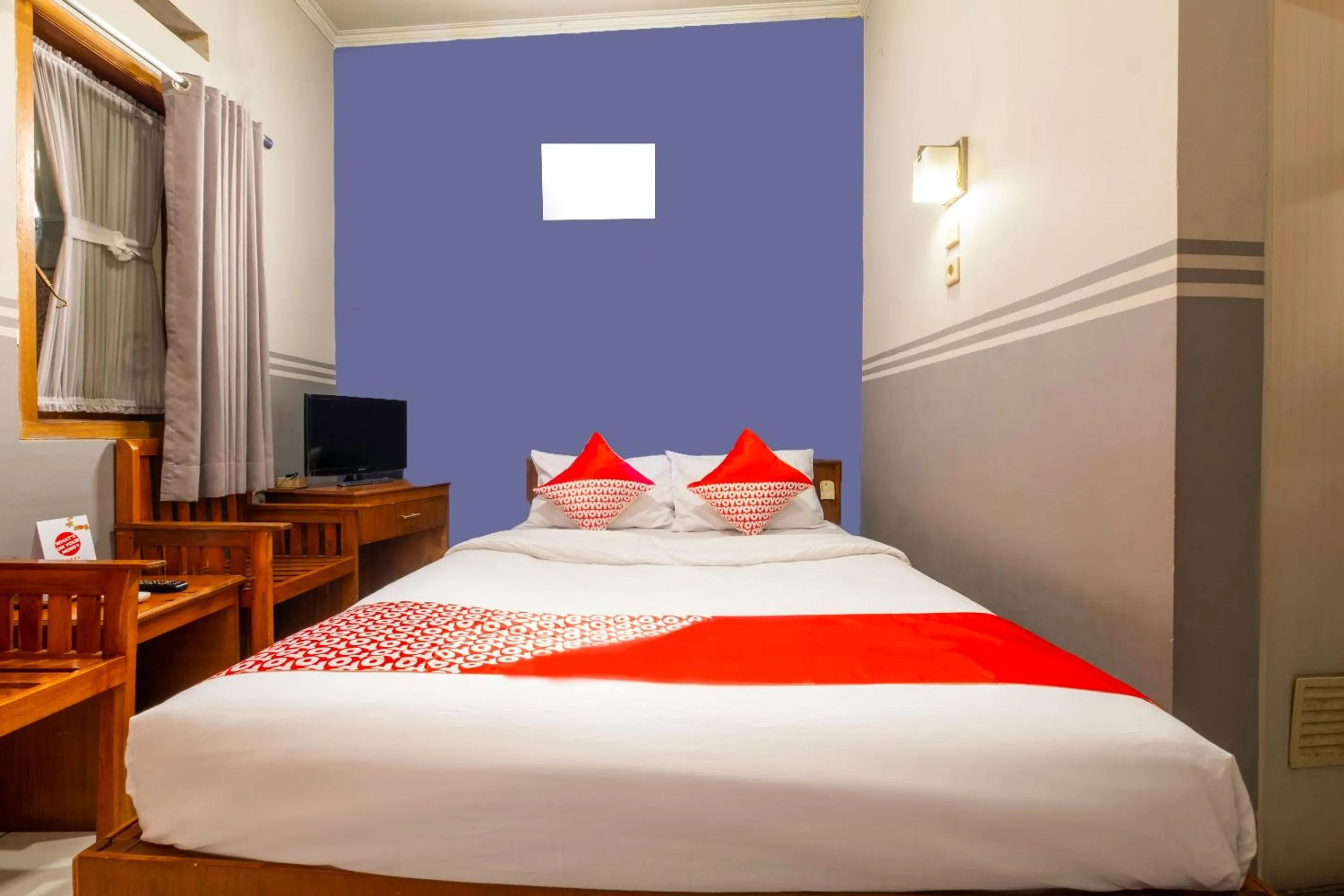 Bedroom, Bed in Hotel O Riau Near Gedung Sate Formerly Patradisa