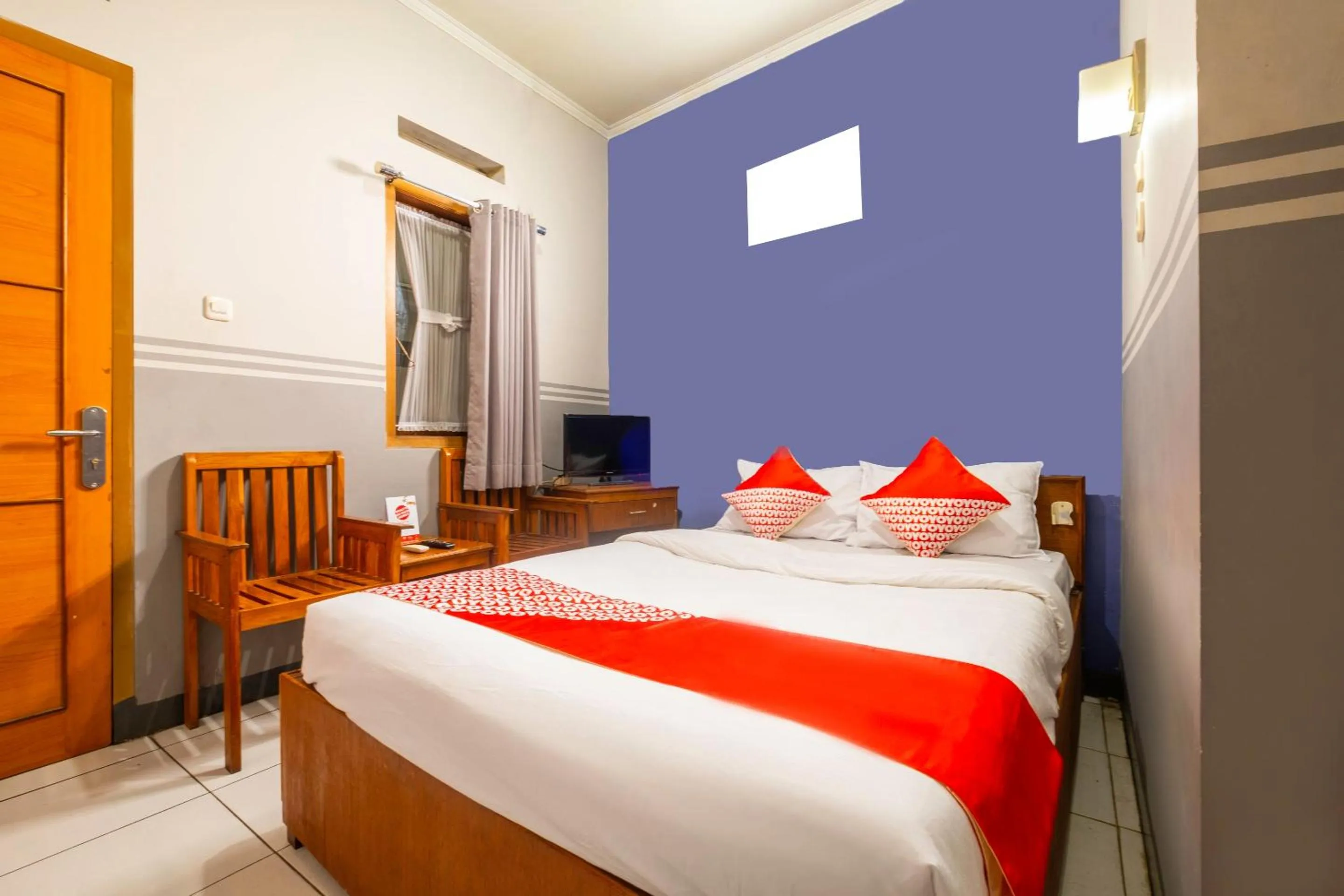 Bedroom, Bed in Hotel O Riau Near Gedung Sate Formerly Patradisa