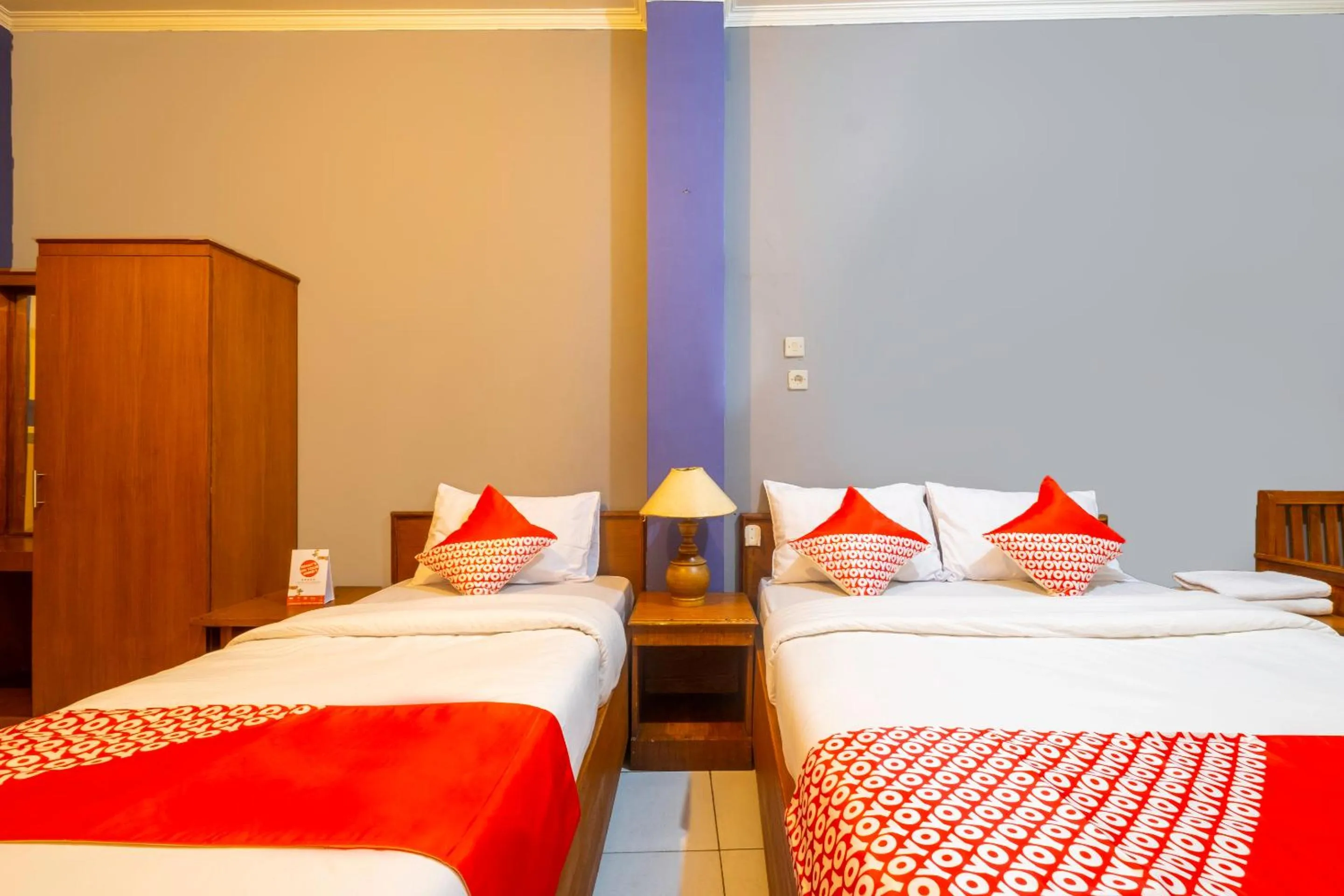 Bedroom, Bed in Hotel O Riau Near Gedung Sate Formerly Patradisa