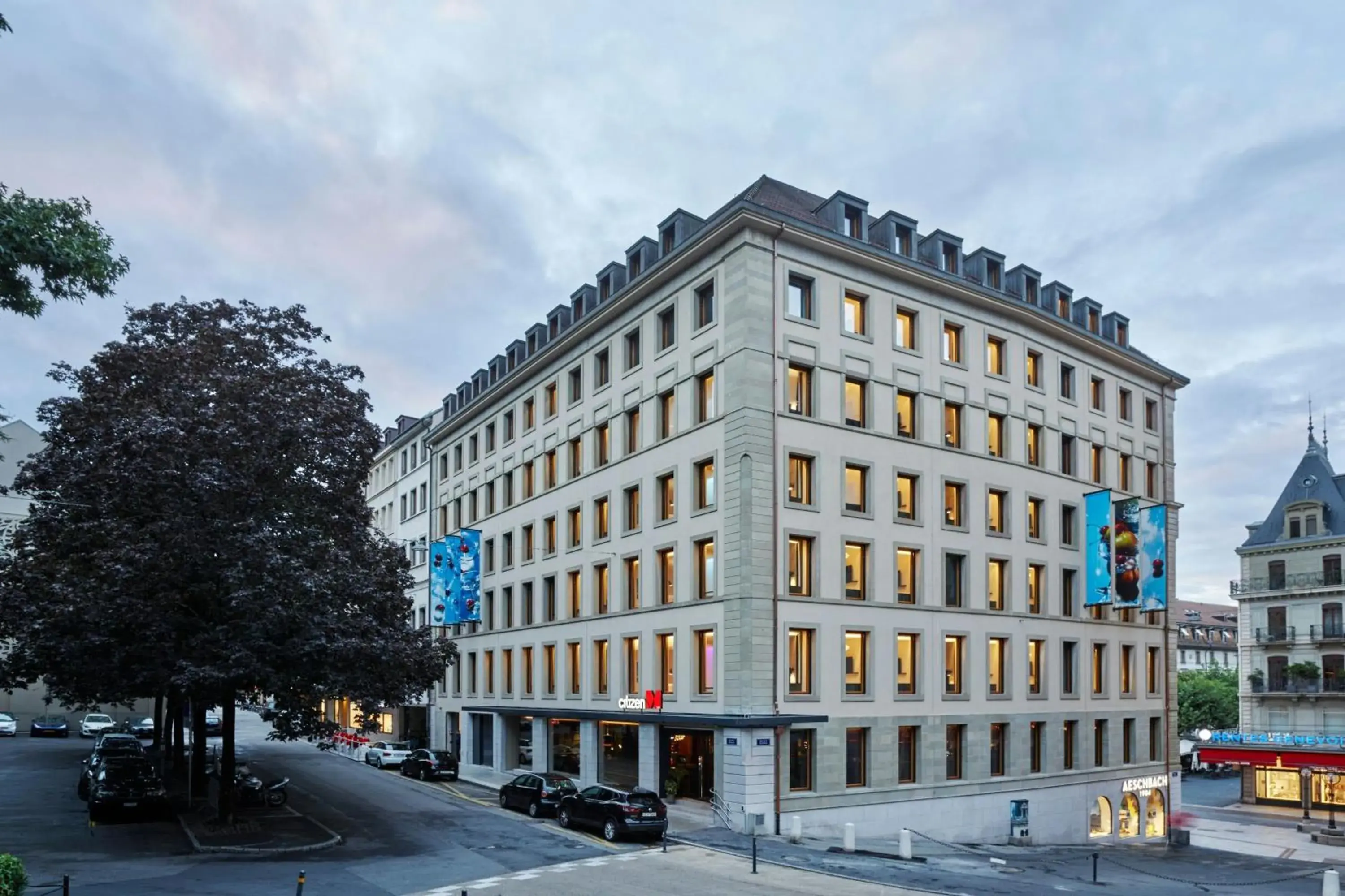 View (from property/room) in citizenM Geneva View (from property/room) in citizenM Geneva