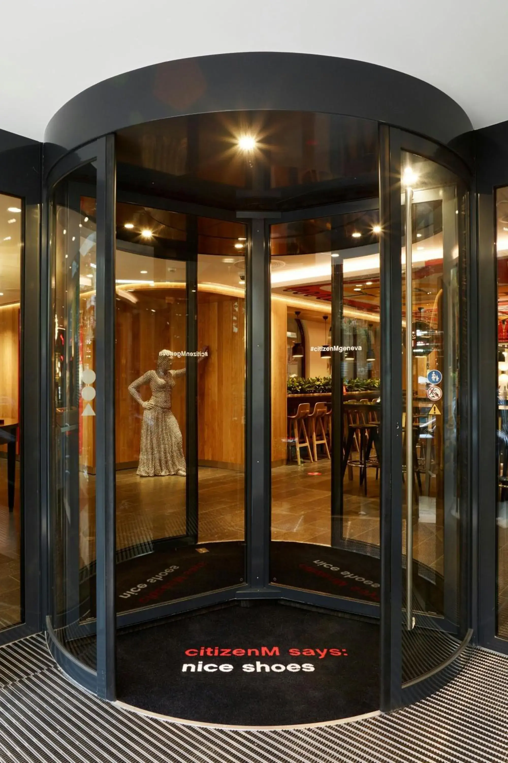 Lobby or reception in citizenM Geneva Lobby or reception in citizenM Geneva