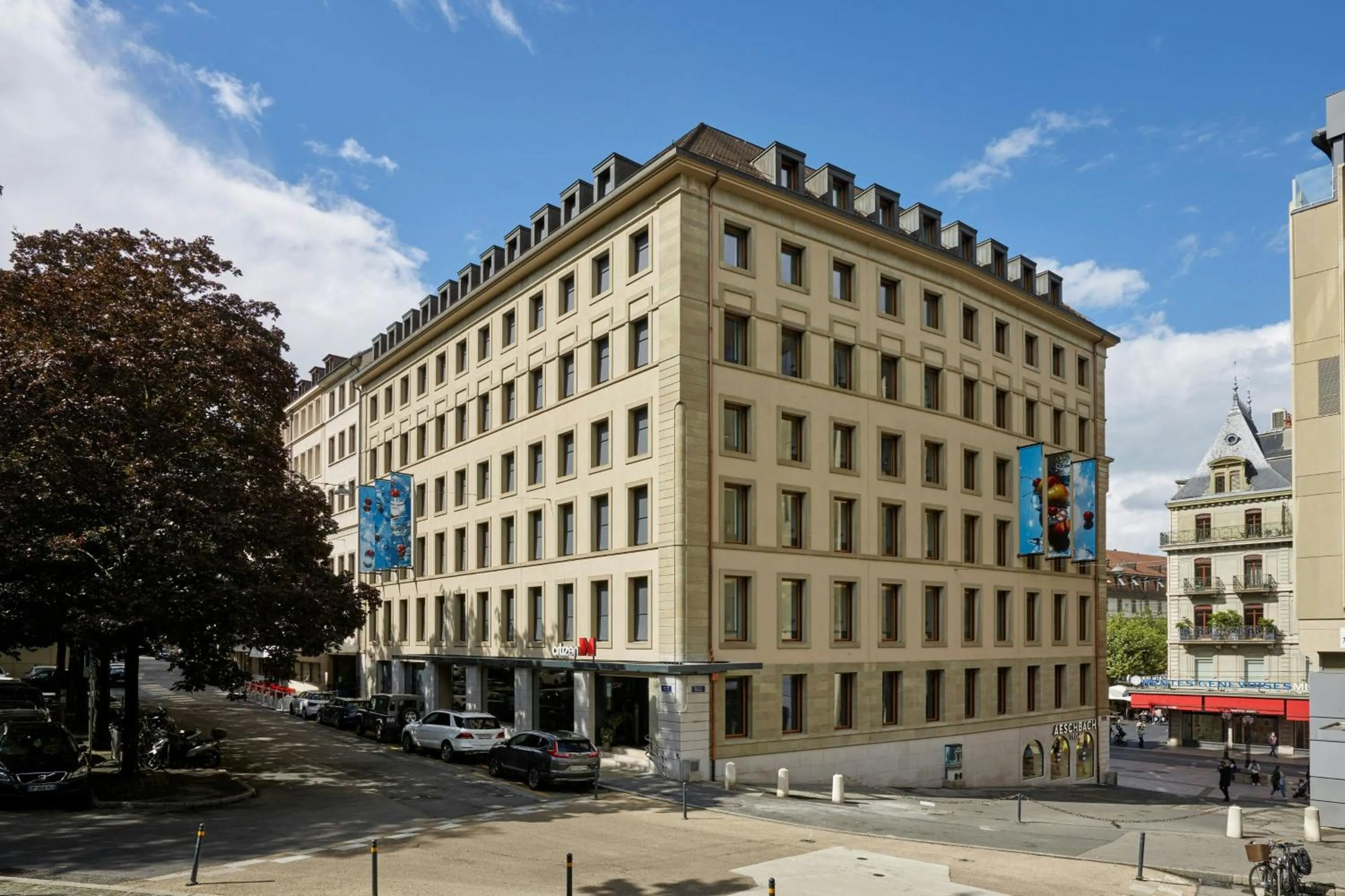 View (from property/room) in citizenM Geneva